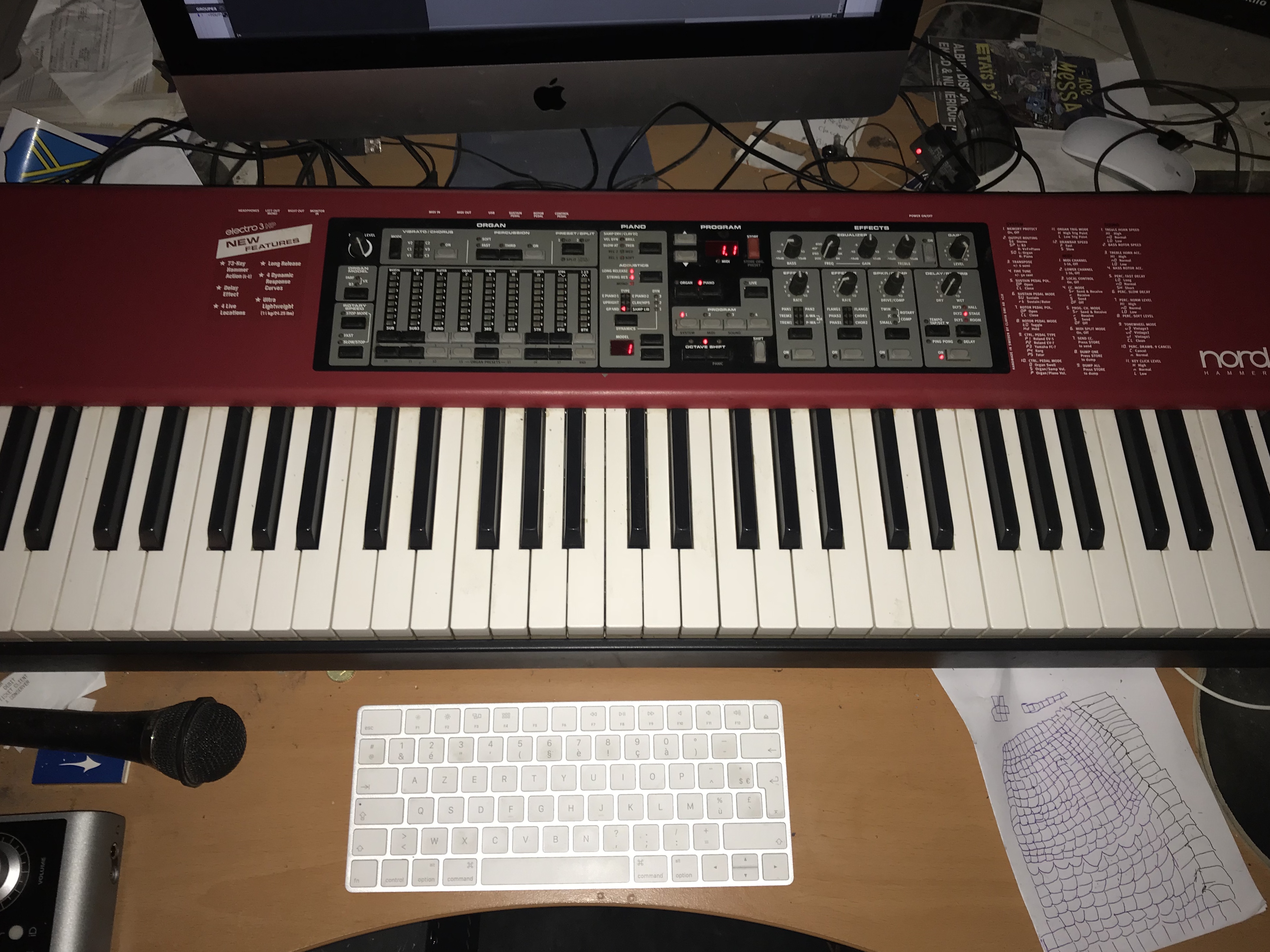 NORD ELECTRO 3 HP - Clavia Nord Electro 3 HP - Audiofanzine