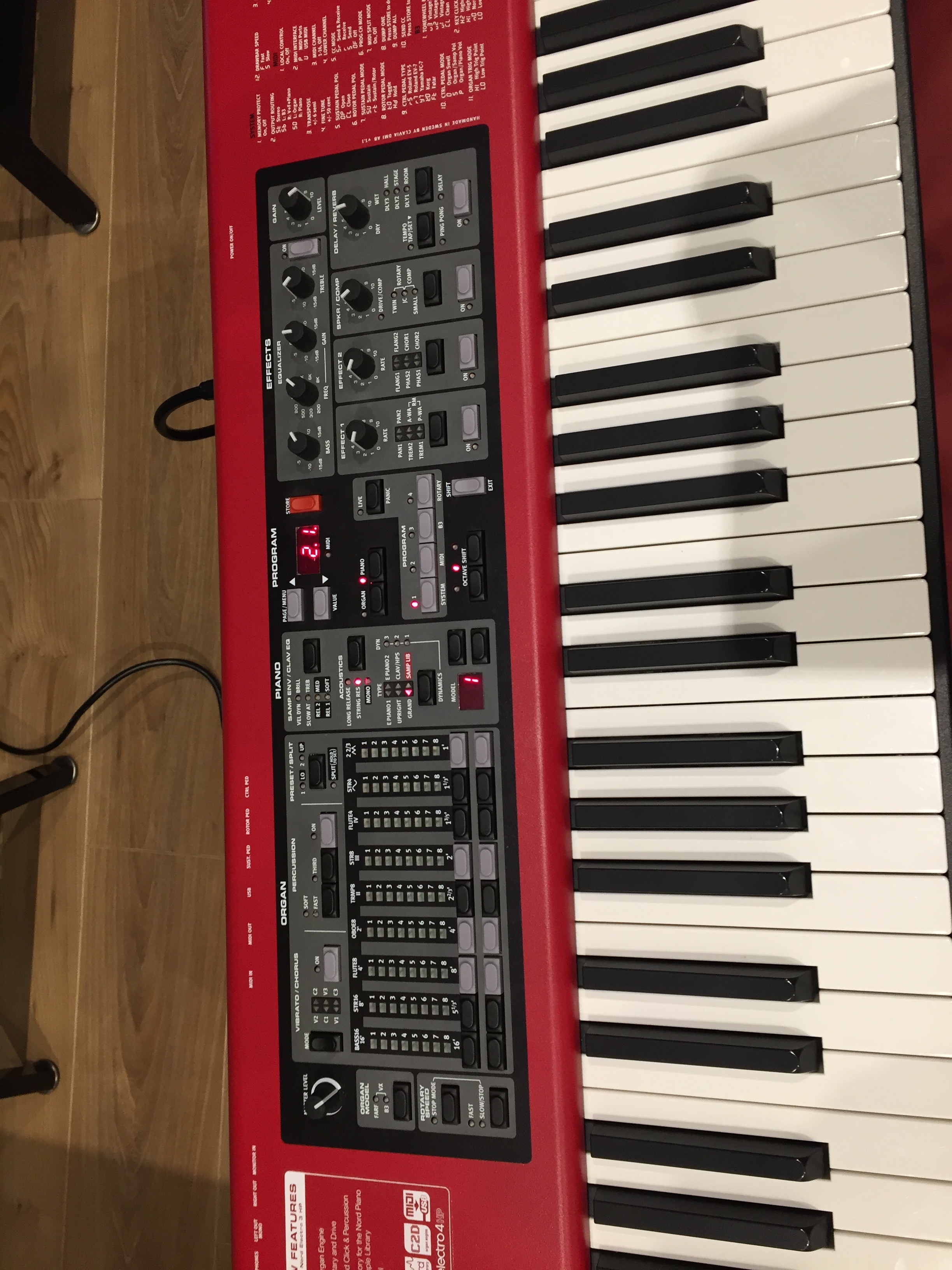 NORD ELECTRO 4 HP - Clavia Nord Electro 4 HP - Audiofanzine