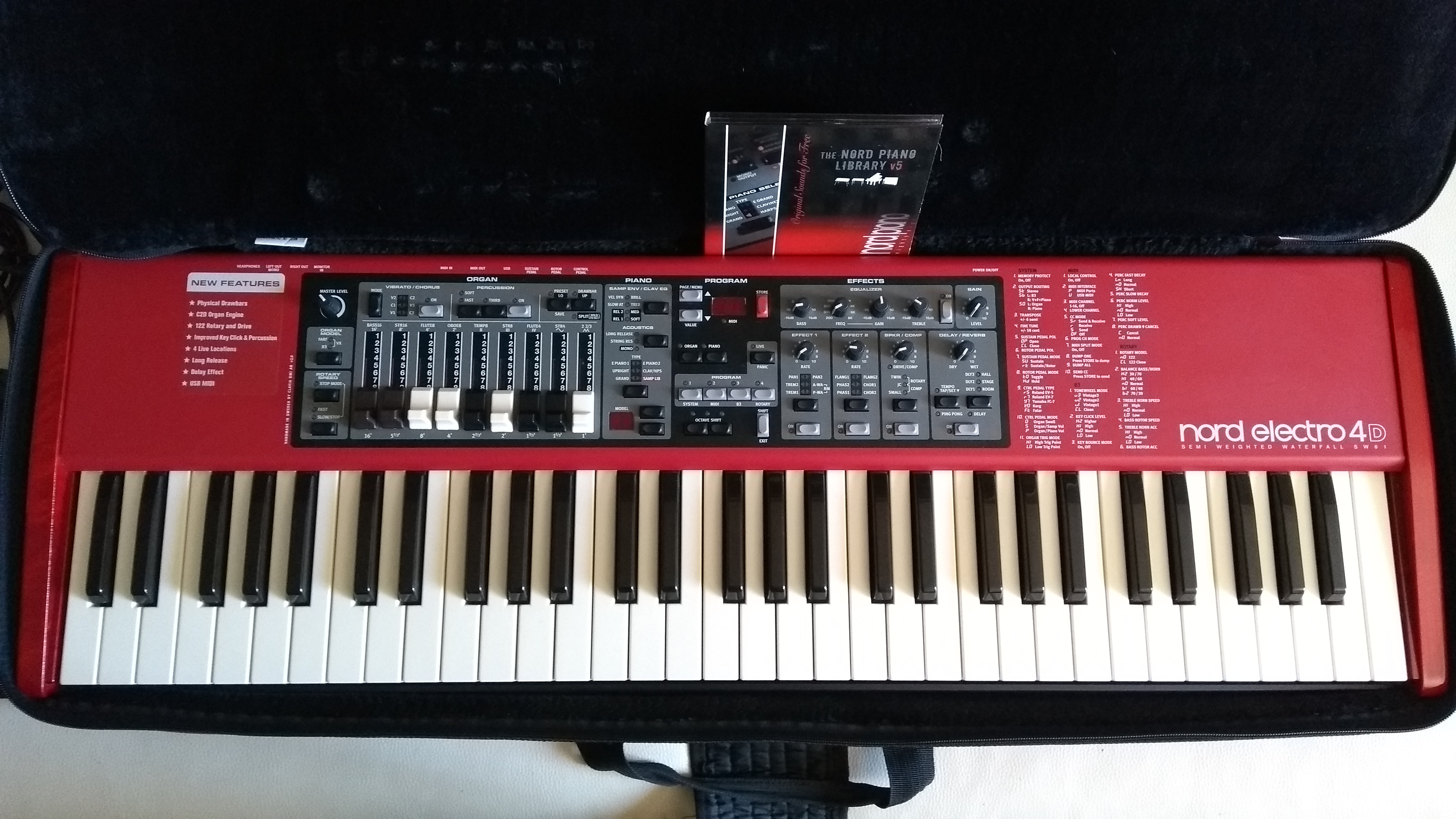 NORD ELECTRO 4D Clavia Nord Electro 4D Audiofanzine