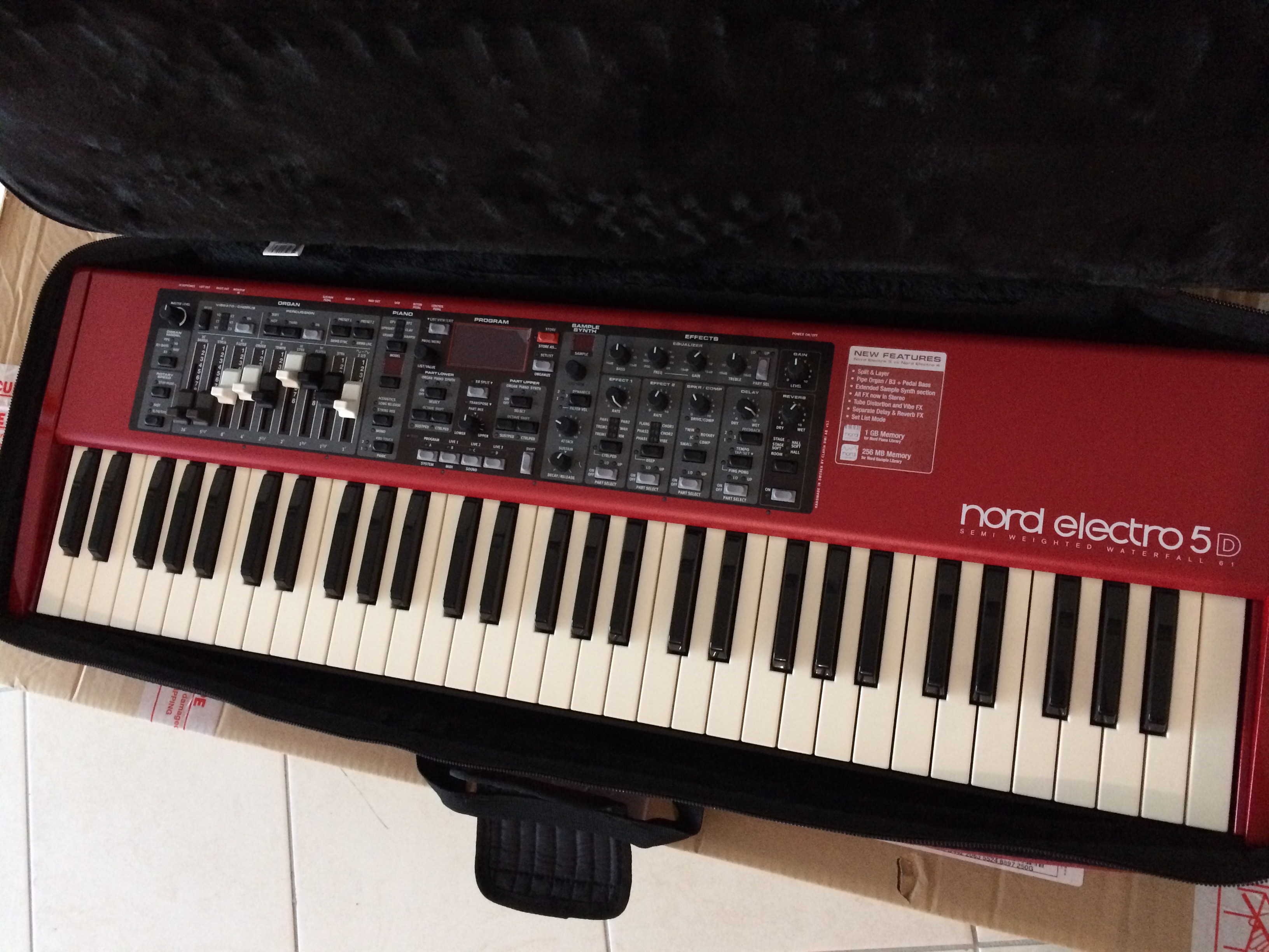 Clavia Nord Electro 5D 61 image (1828174) Audiofanzine