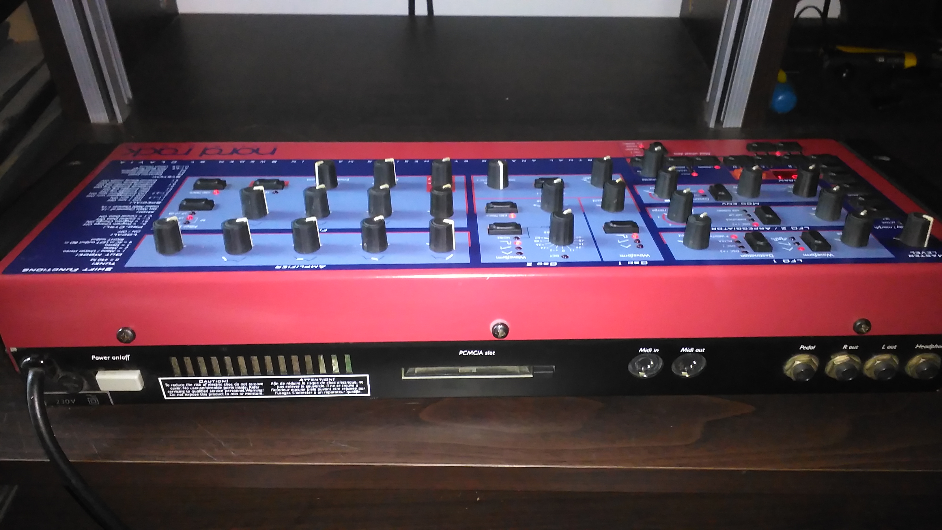 NORD RACK 1 - Clavia Nord Rack 1 - Audiofanzine