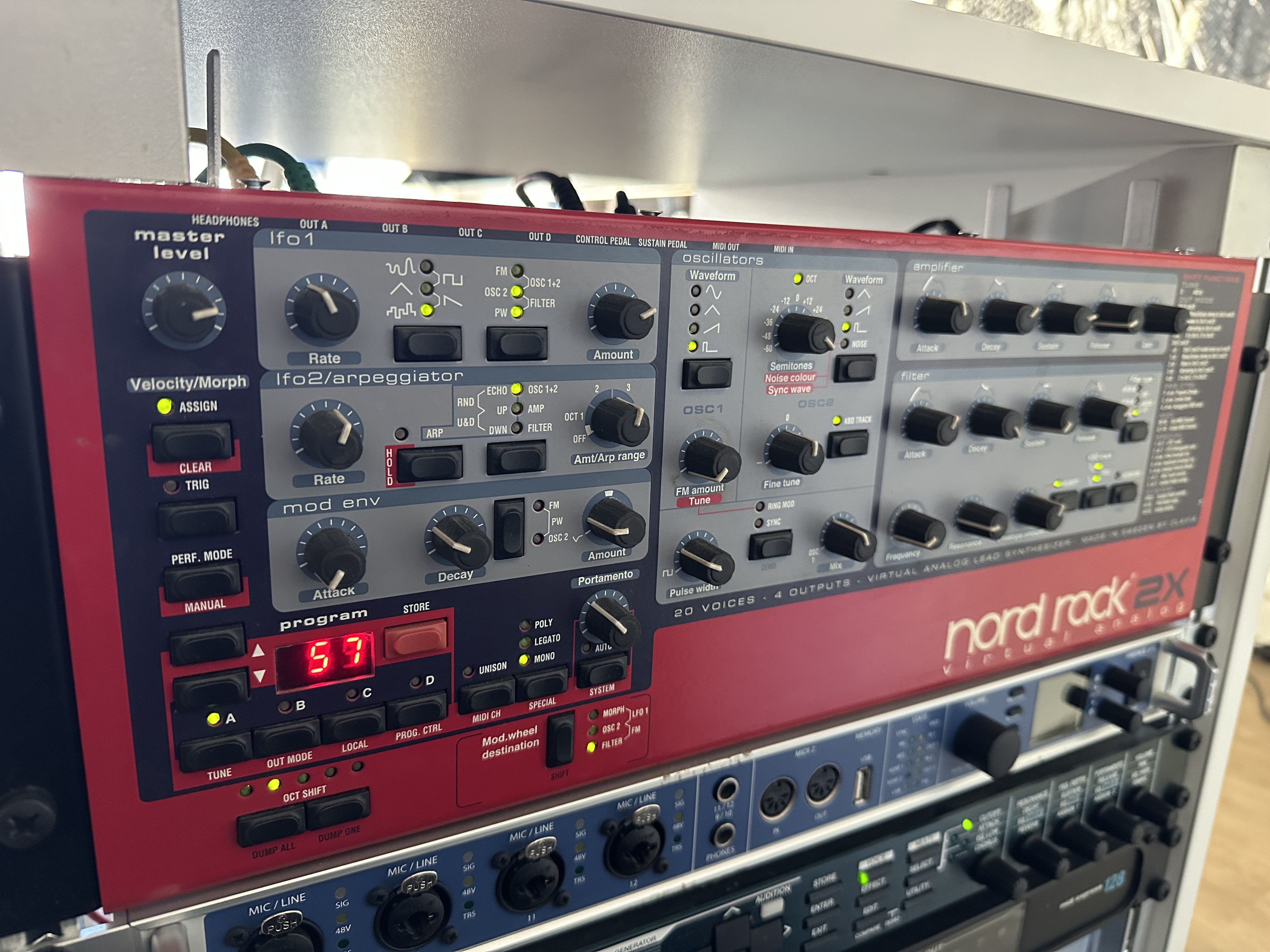 Nord Rack 2X - Clavia Nord Rack 2X - Audiofanzine Nord Rack 2X - Clavia Nord Rack 2X - Audiofanzine