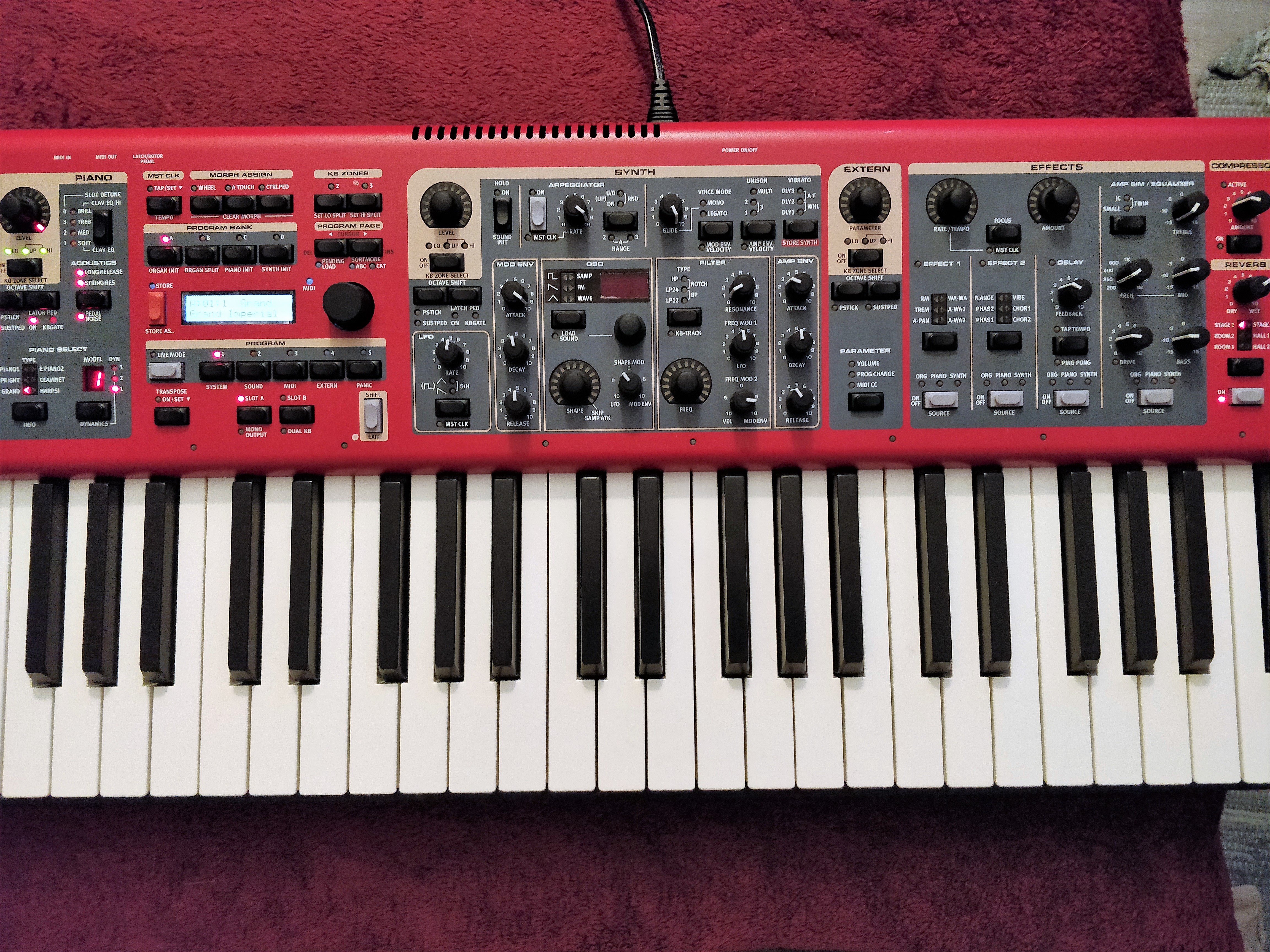 Clavia Nord Stage 2 88 Audiofanzine