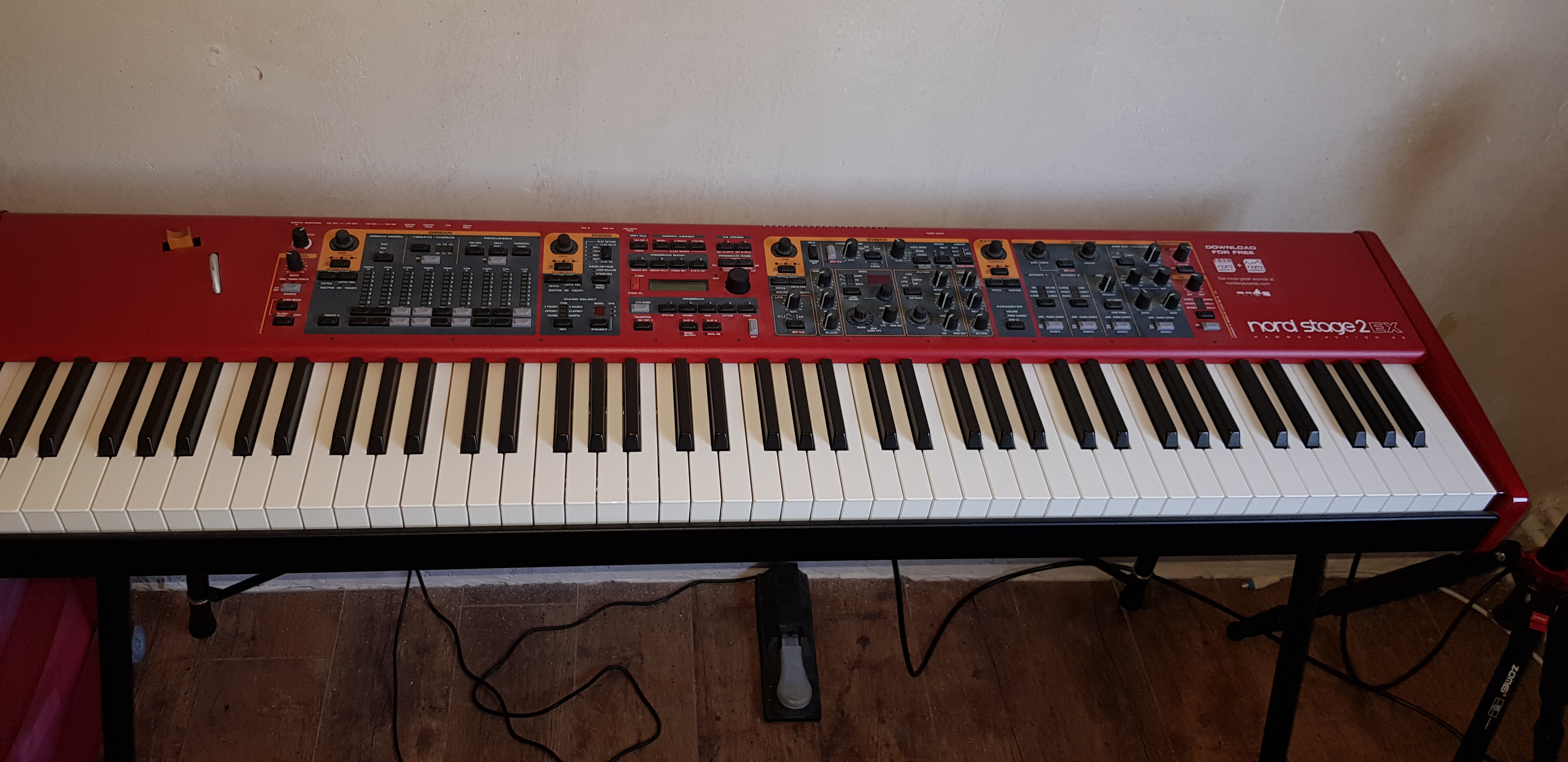 NORD STAGE 2 EX 88 Clavia Nord Stage 2 EX 88 Audiofanzine