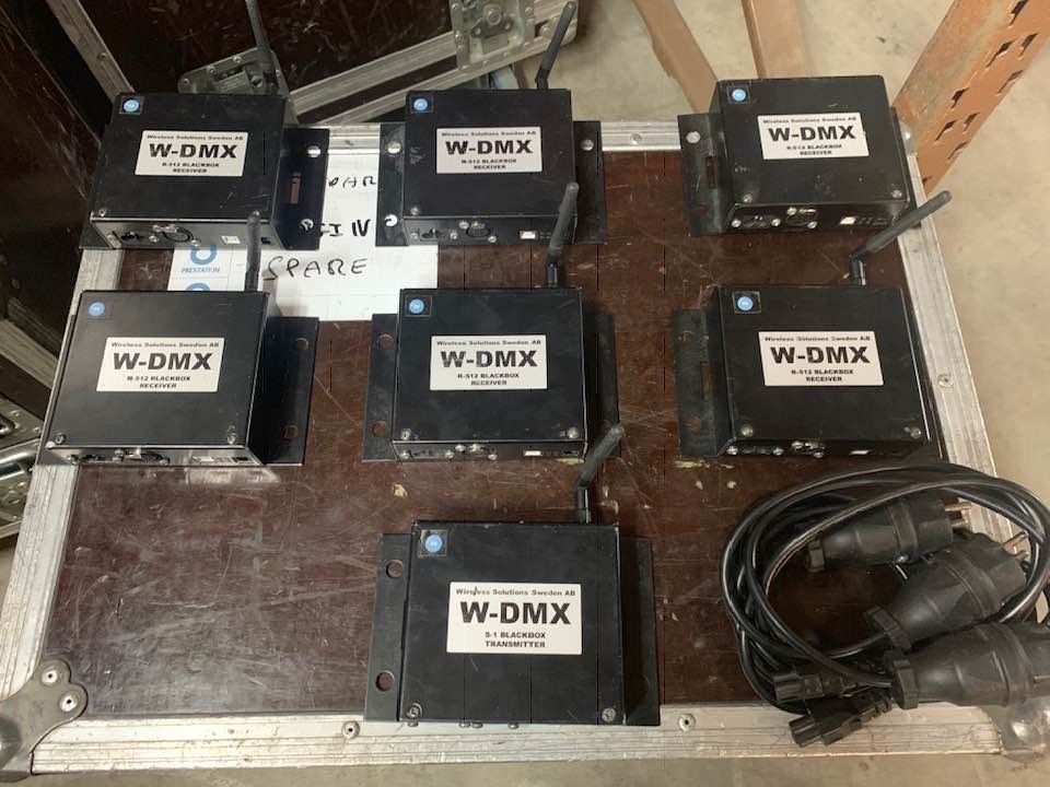 DMX Sans Fil Contest AirBox ER1: émetteur récepteur DMX, boitier sans fil,  accessoire contest