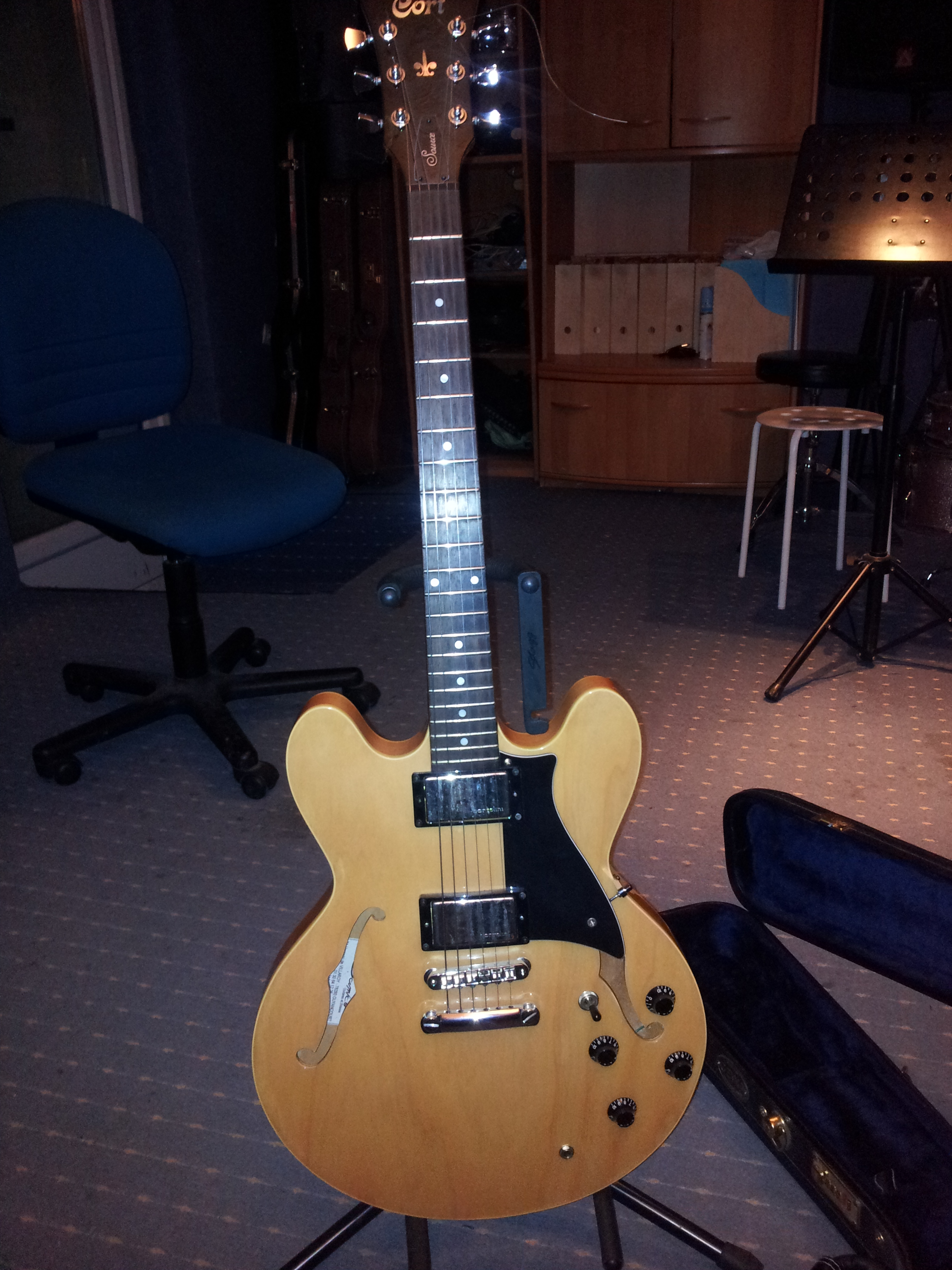 Photo Cort Source Cort [Jazz Box Series] Source Brown Burst Satin