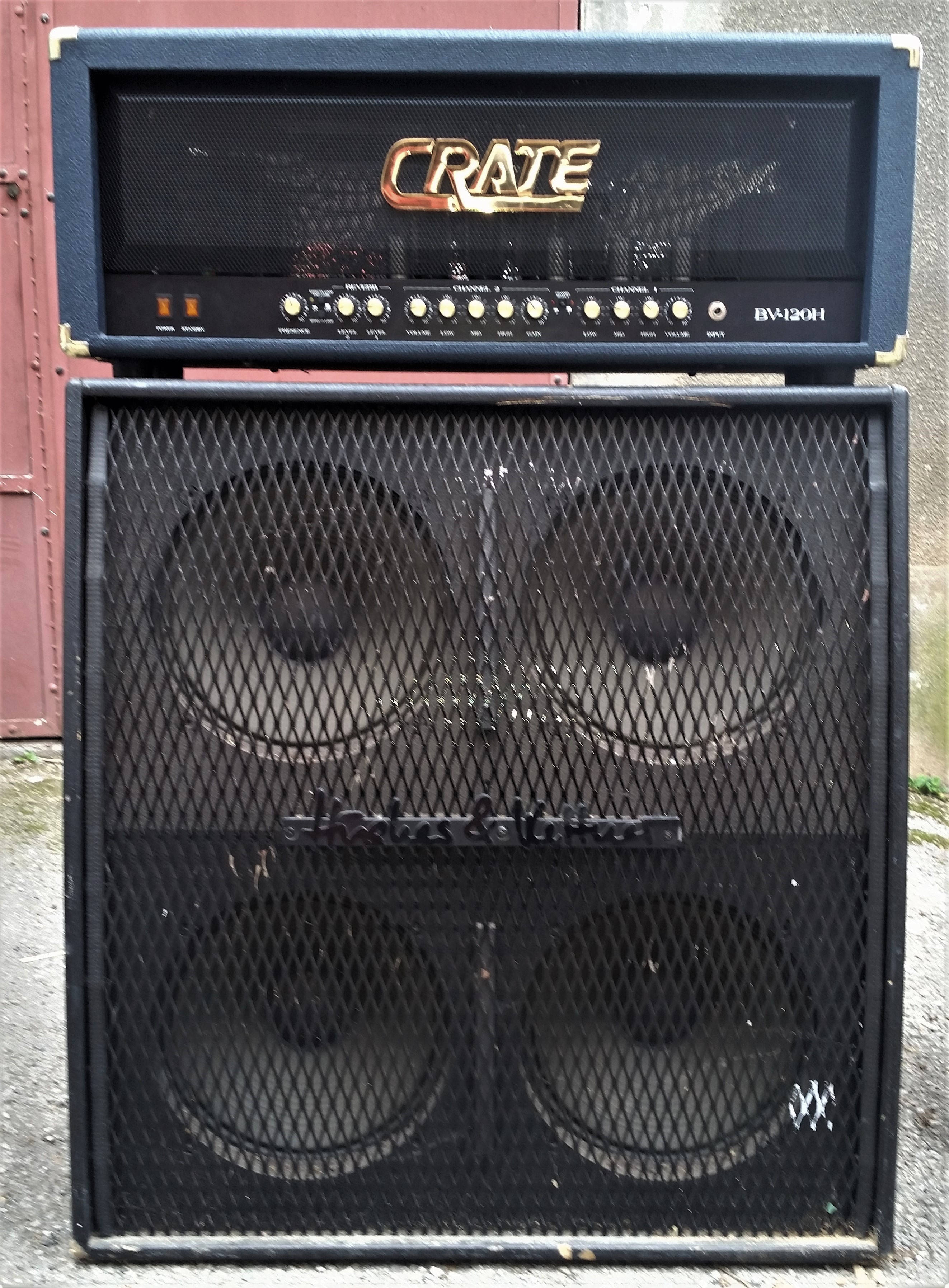 BLUE VOODOO BV120H Crate Blue Voodoo BV120H Audiofanzine
