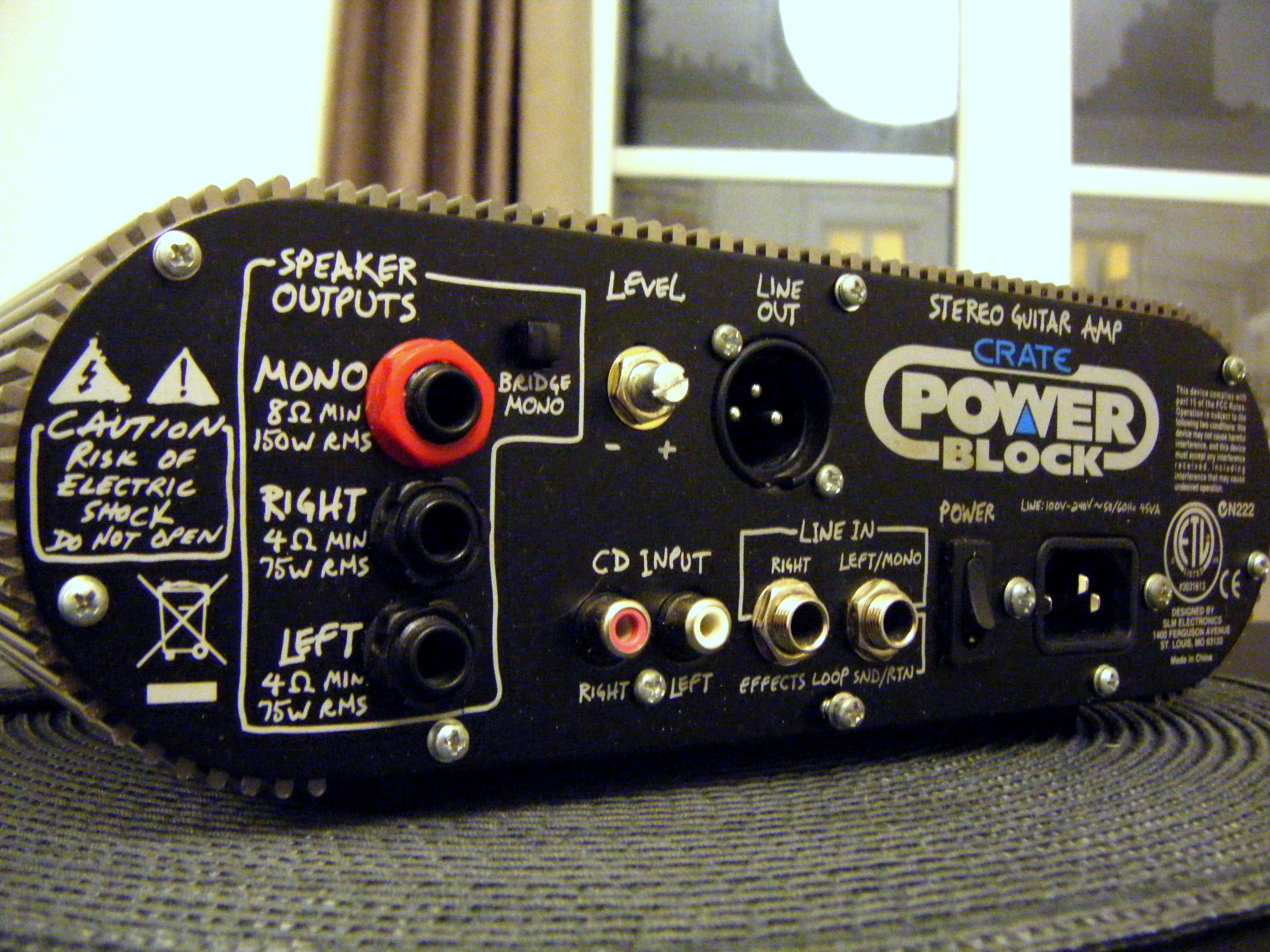 Crate PowerBlock image (310553) Audiofanzine