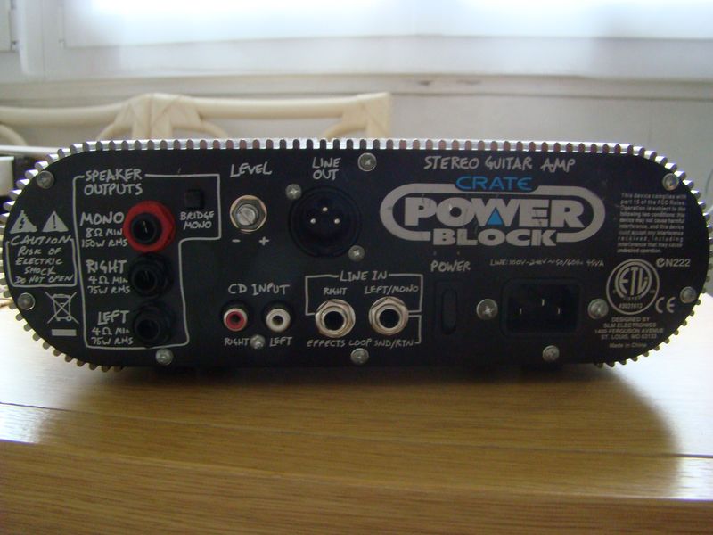 Photo Crate PowerBlock Crate PowerBlock (6343) (57608) Audiofanzine