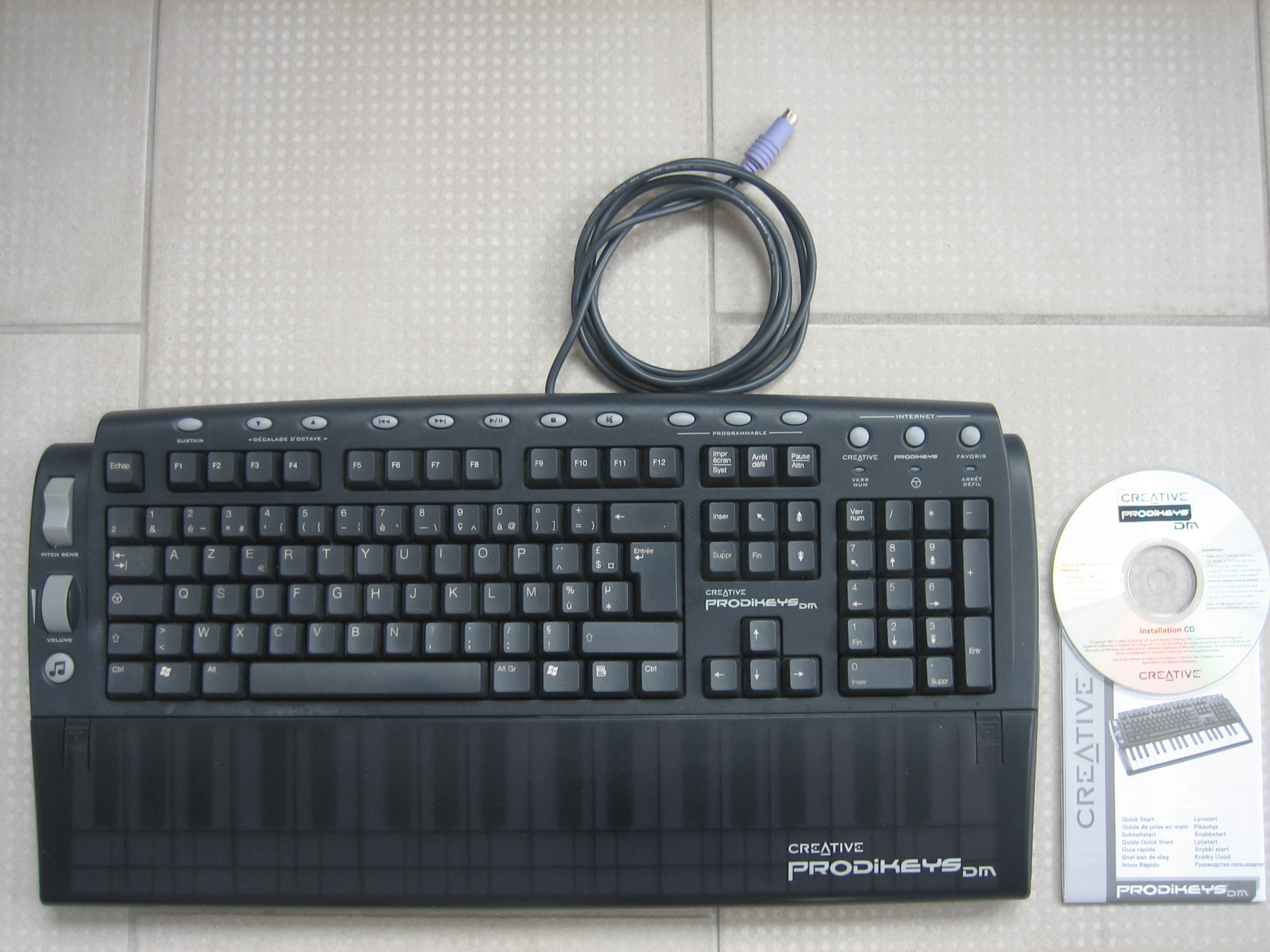 creative prodikeys keyboard