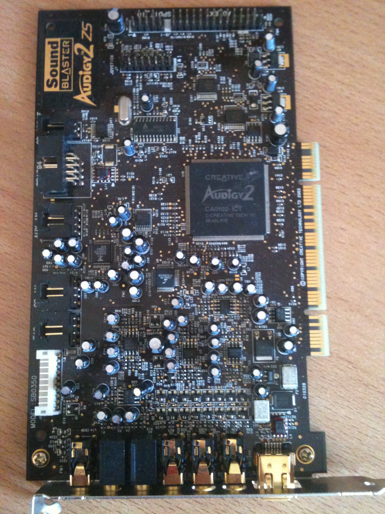 Sound Blaster Audigy 2 ZS Creative Labs - Audiofanzine