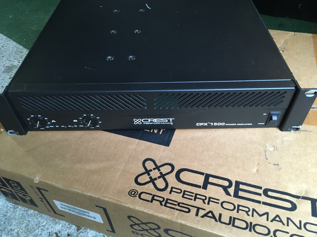 CPX 1500 - Crest Audio CPX 1500 - Audiofanzine