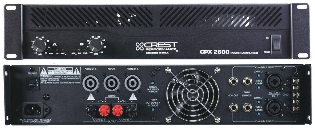 crest cpx 2600 service manual