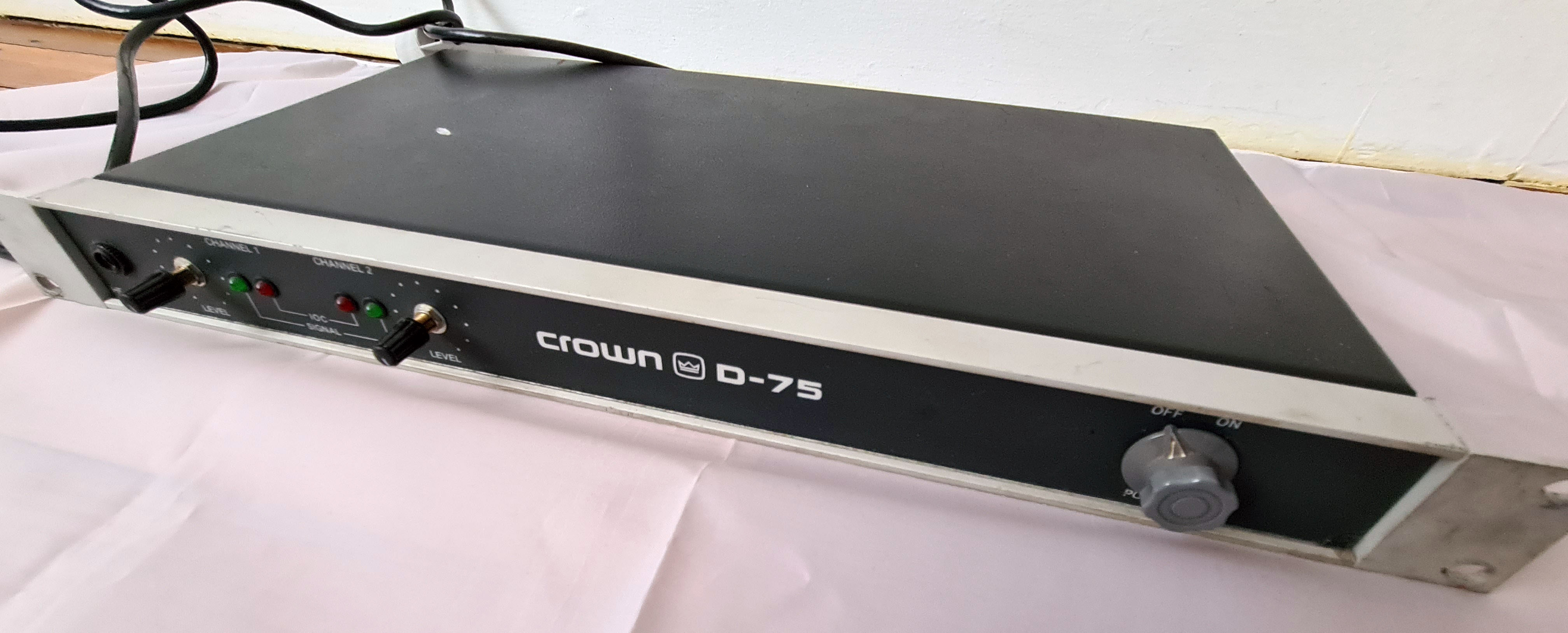 D75 Crown D75 Audiofanzine