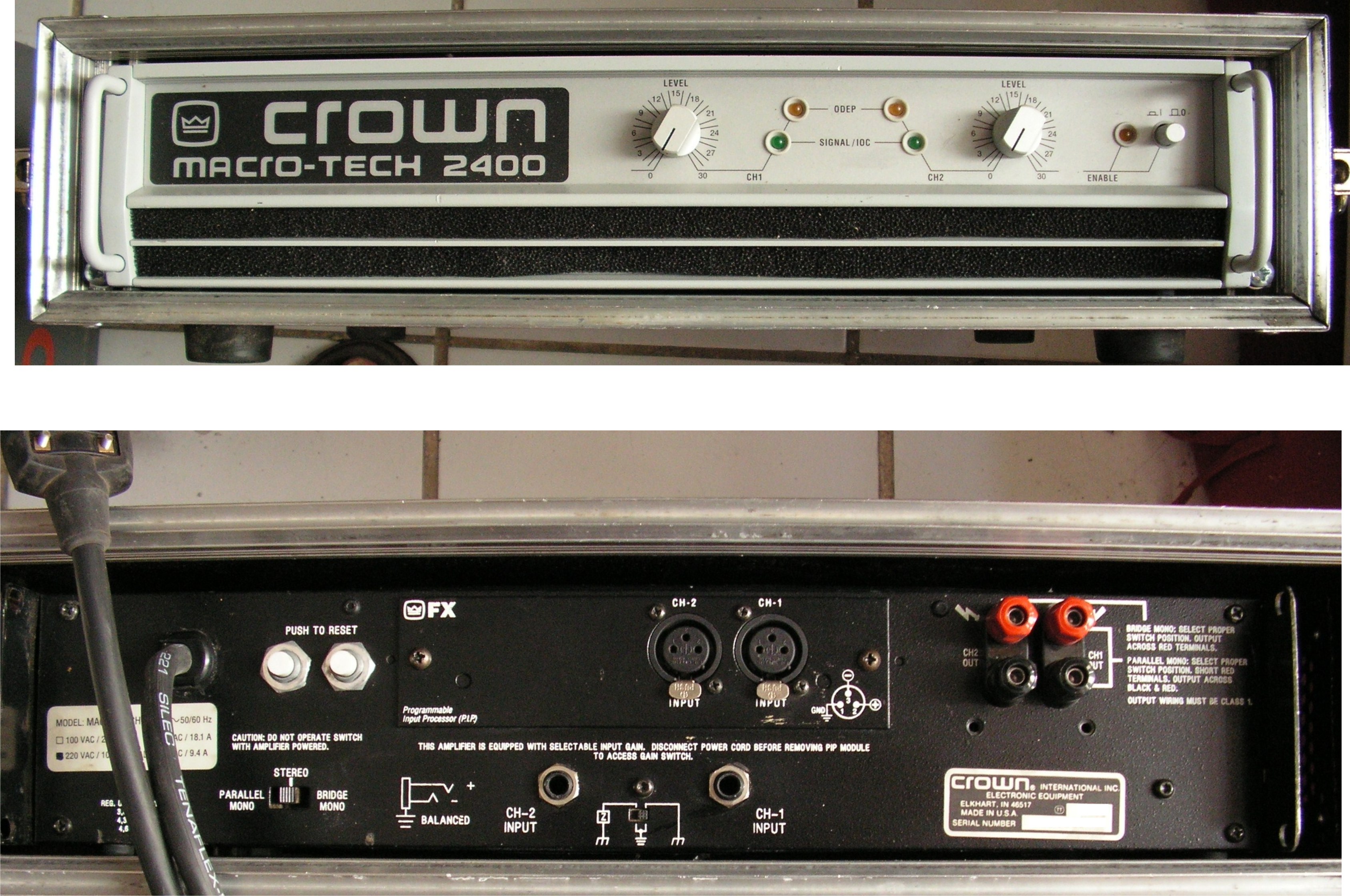 Crown MacroTech 2400 image (664877) Audiofanzine