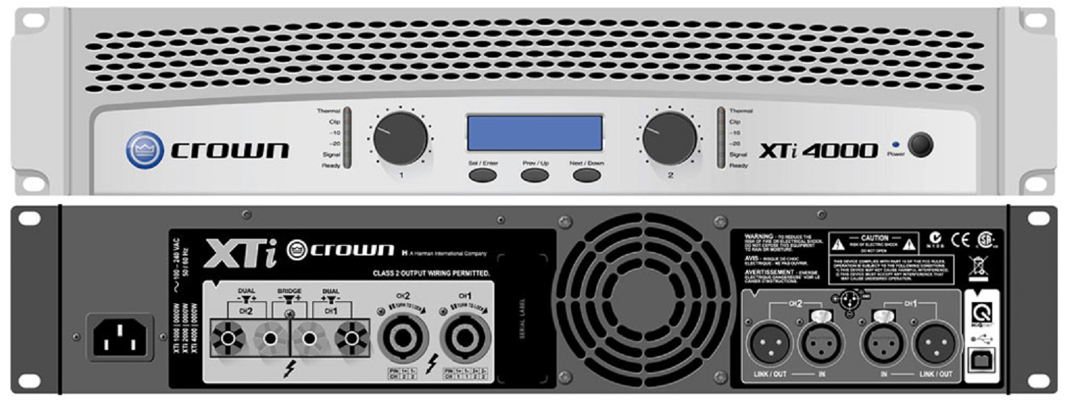 Photo Crown XTi 4000 Crown XTi 4000 (3936) (76378) Audiofanzine