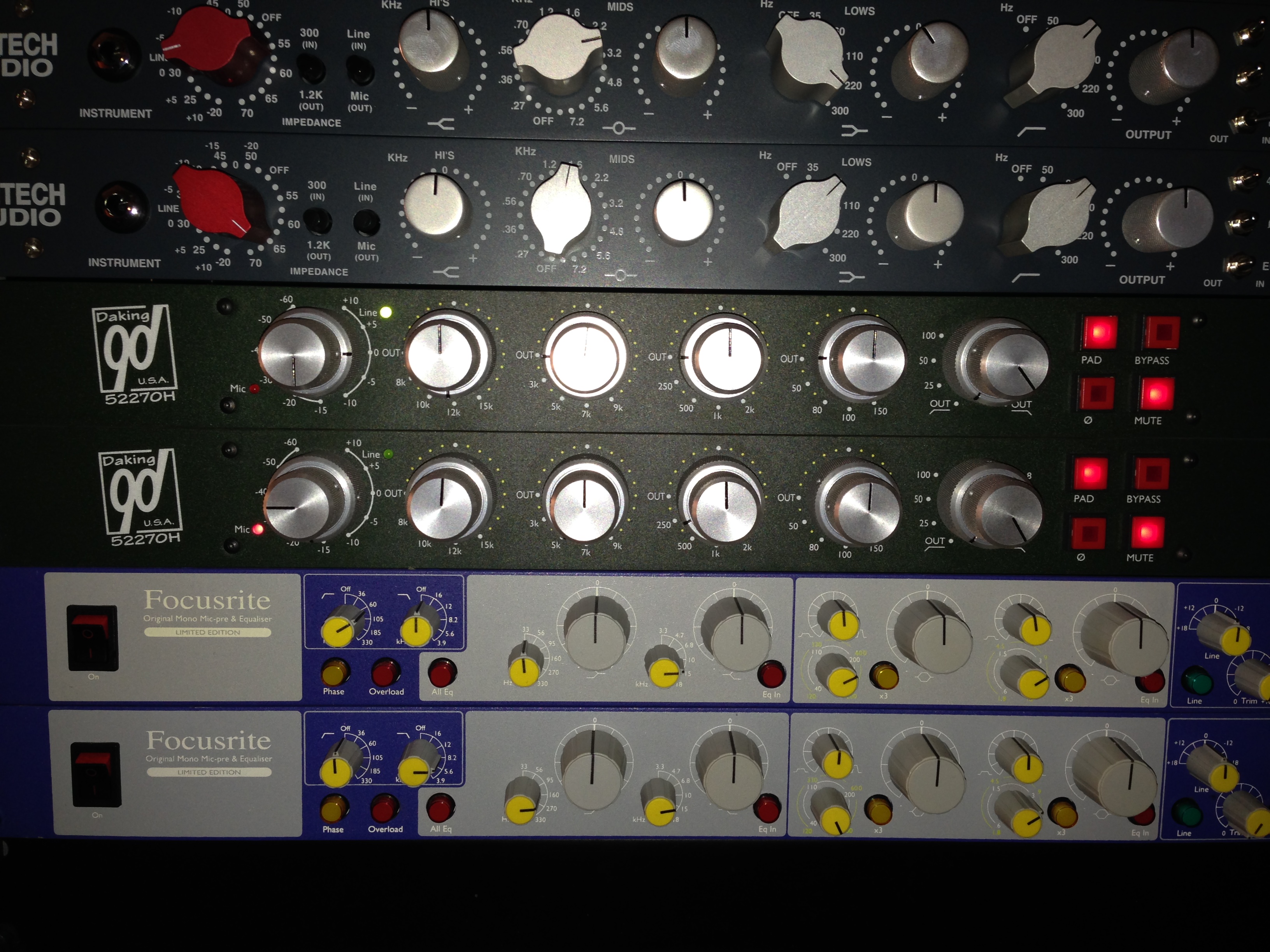 Photo Daking Mic Pre EQ Daking Mic Pre EQ (49558) (822549
