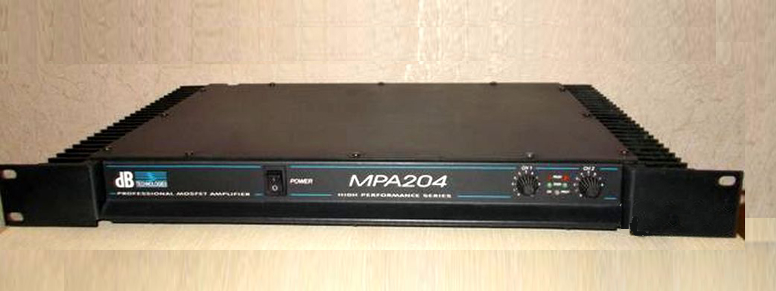 dB Technologies DB Technologies MPA204 Professional MOSFET Amplifier 