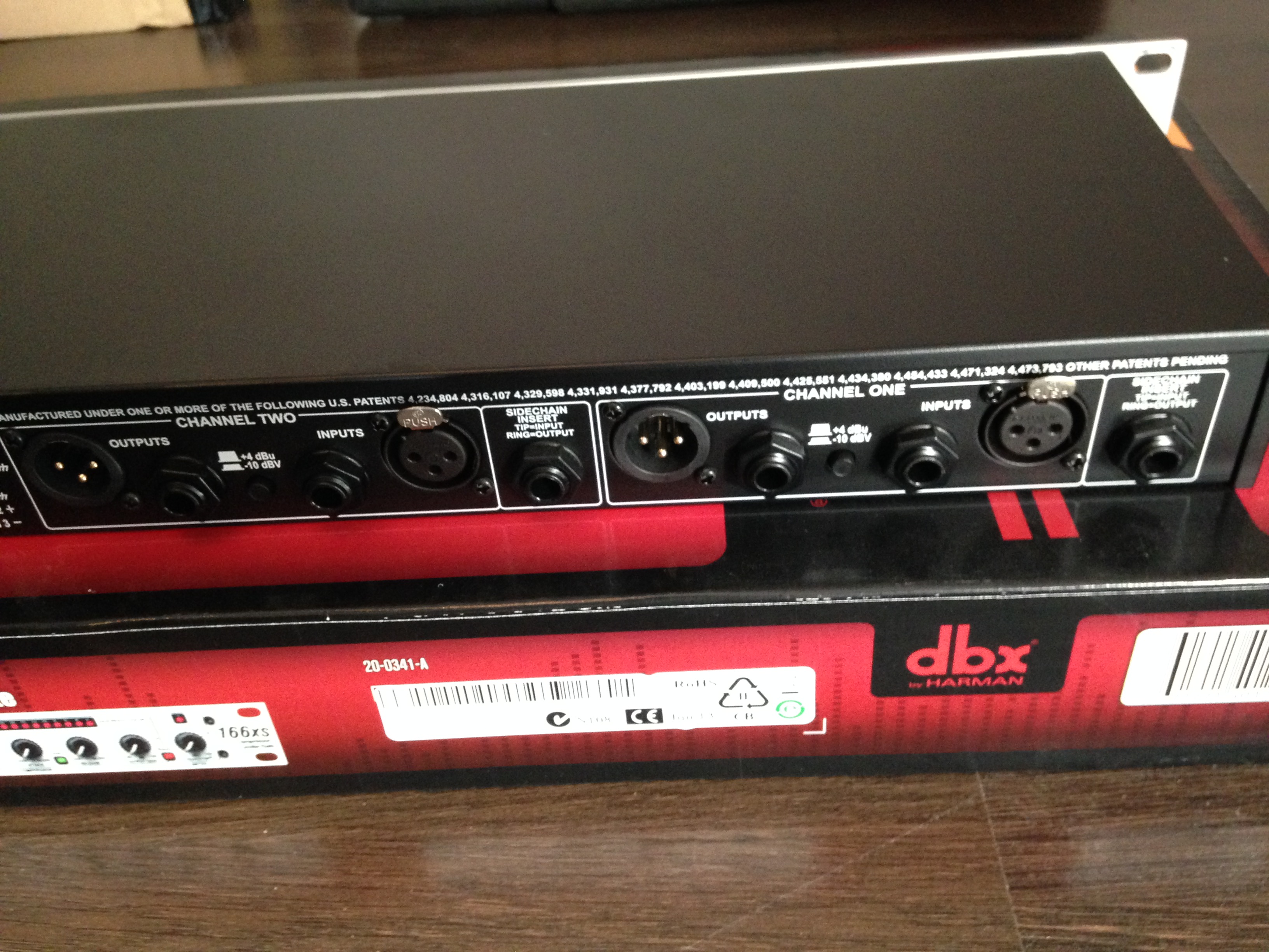 Photo dbx 166XS dbx 166XS (71078) (1644277) Audiofanzine