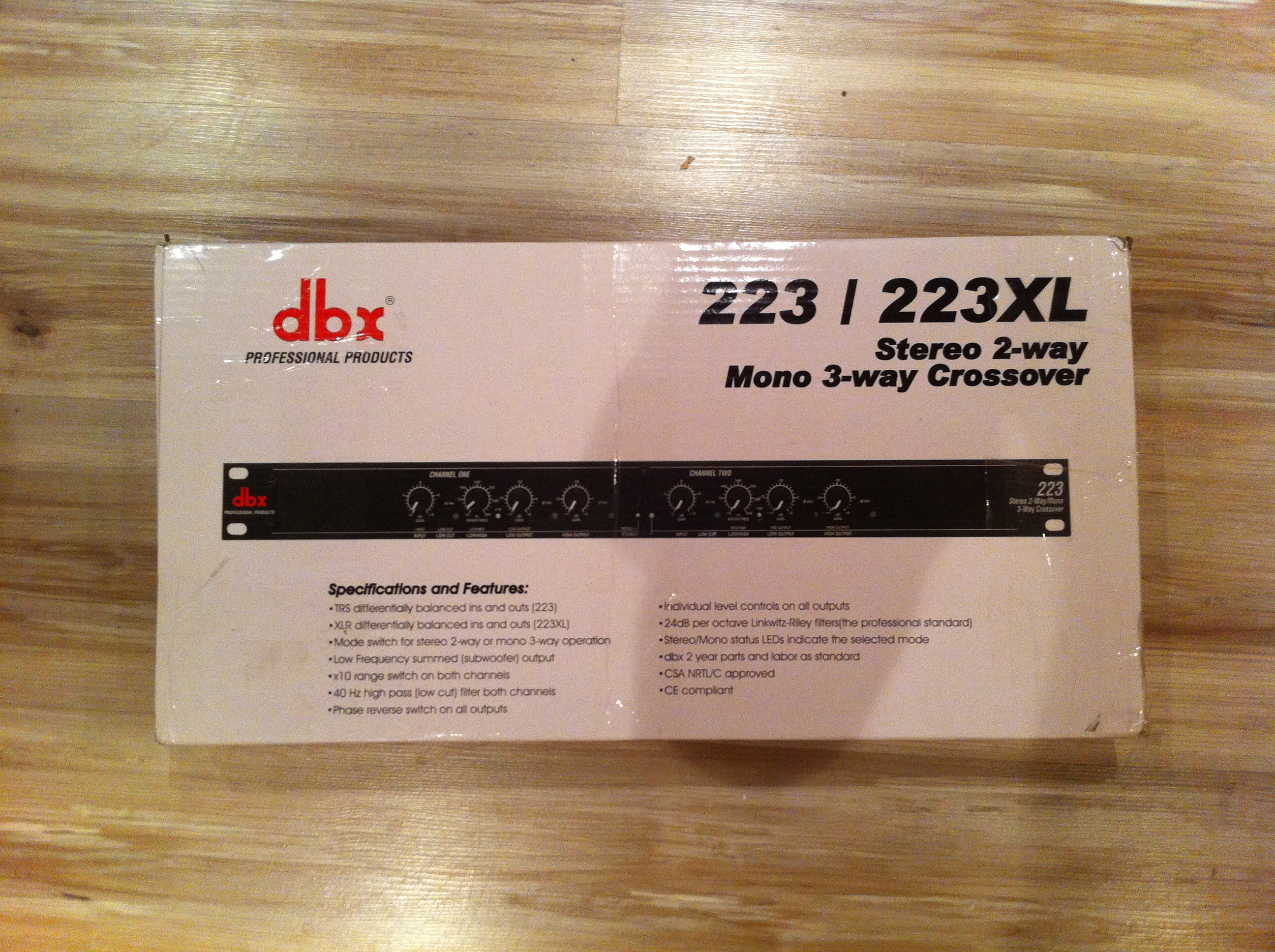 Photo dbx 223XL : dbx 223XL (15979) (#258820) - Audiofanzine