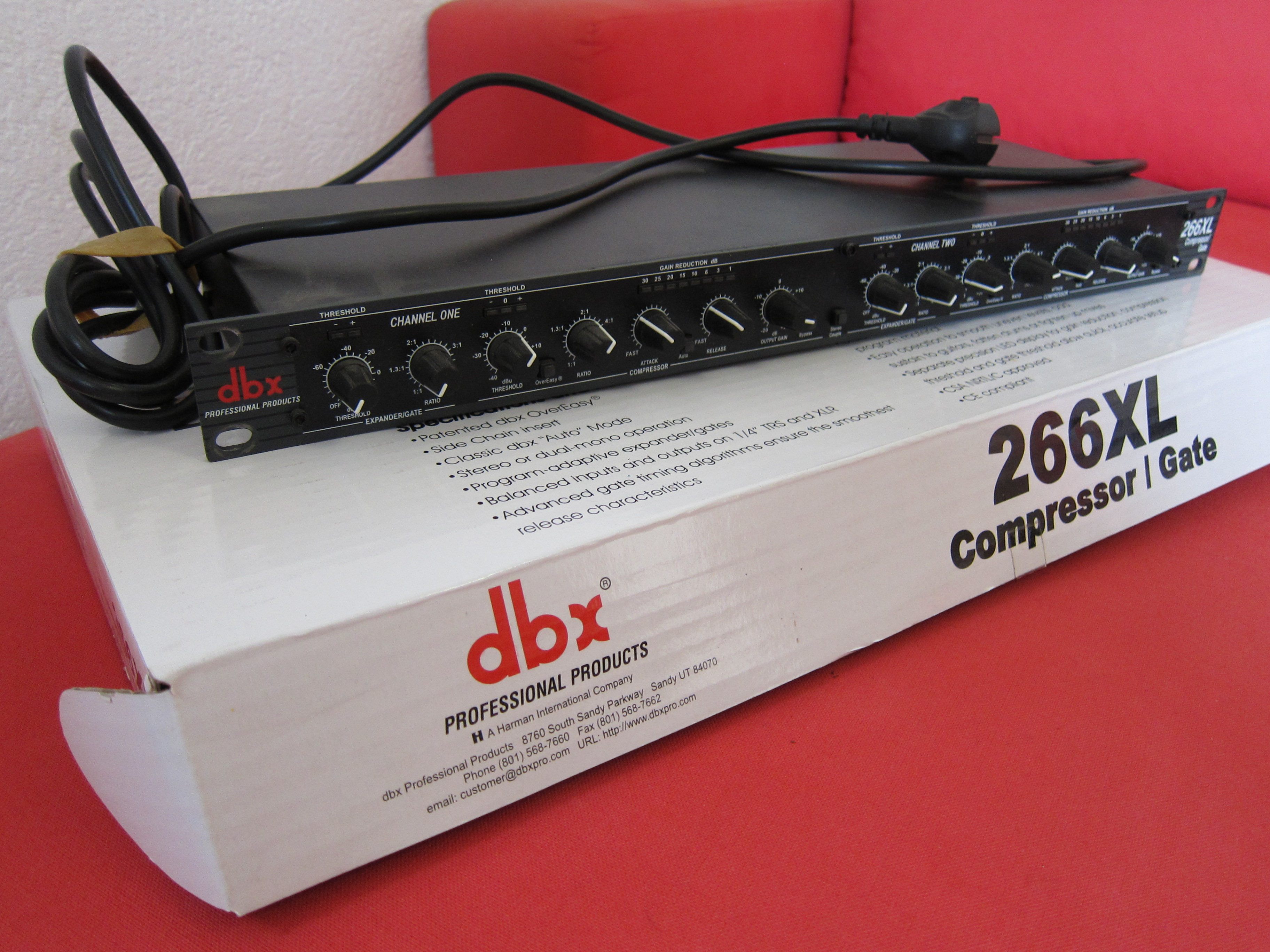 Photo dbx 266XL : dbx 266XL (10680) (#1512418) - Audiofanzine