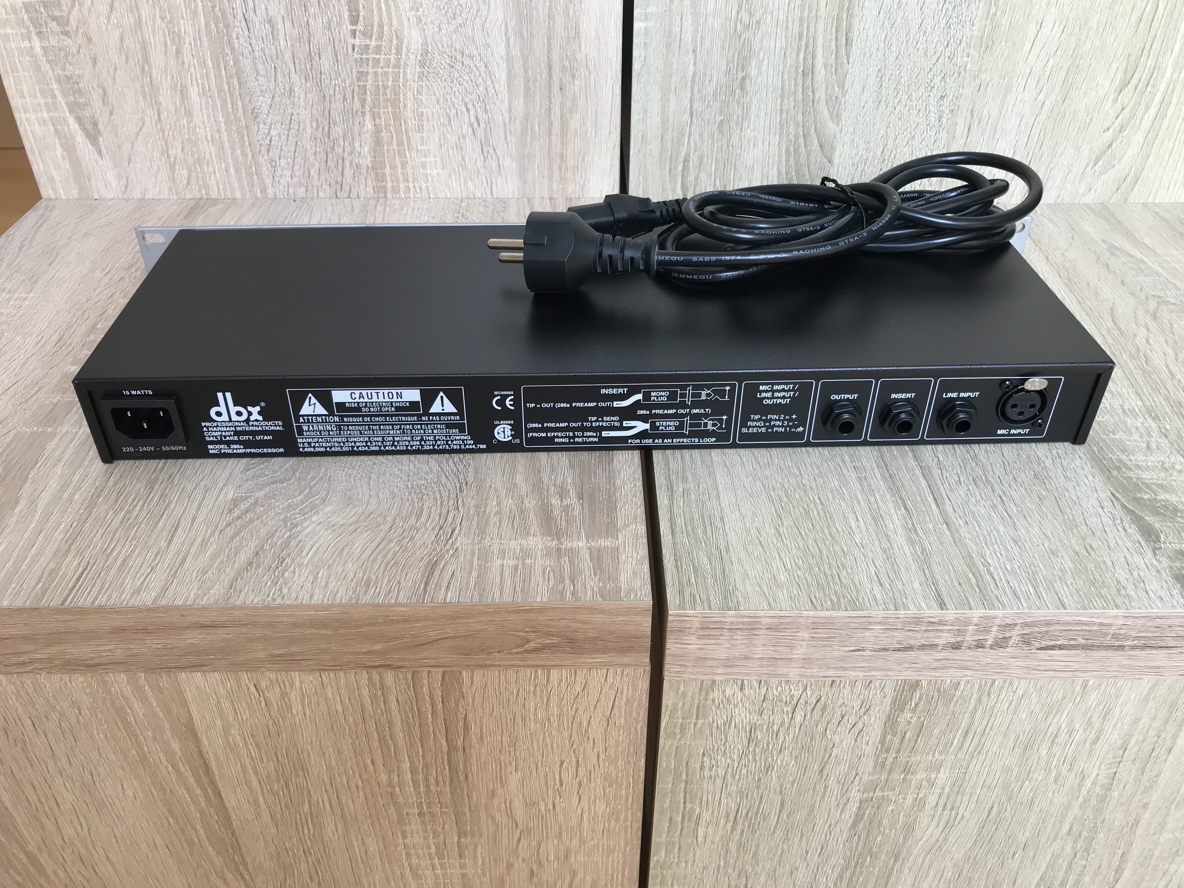 286 s - dbx 286 s - Audiofanzine