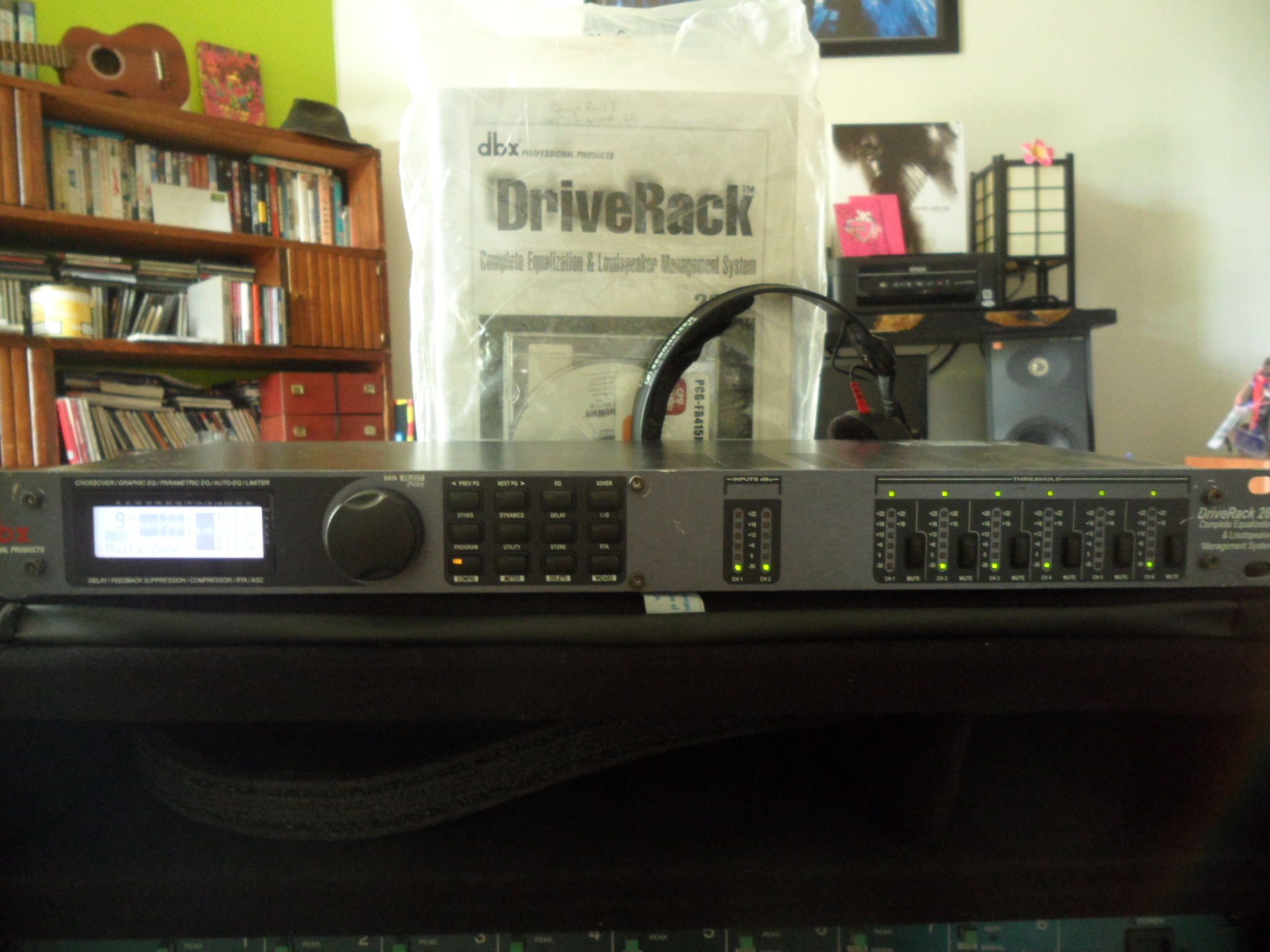 Driverack 260 подключение к компьютеру