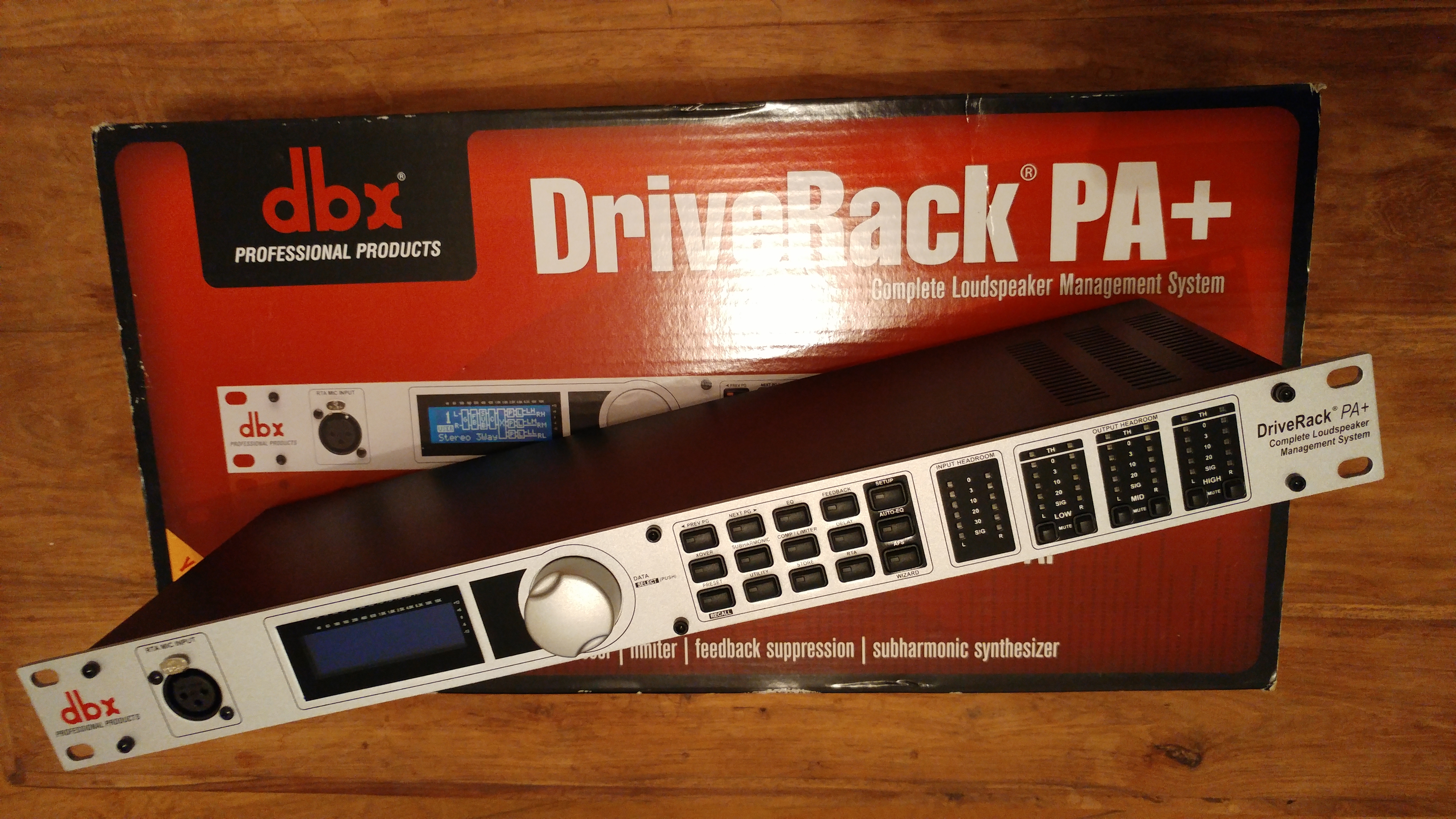 Процессор dbx driverack pa обзор