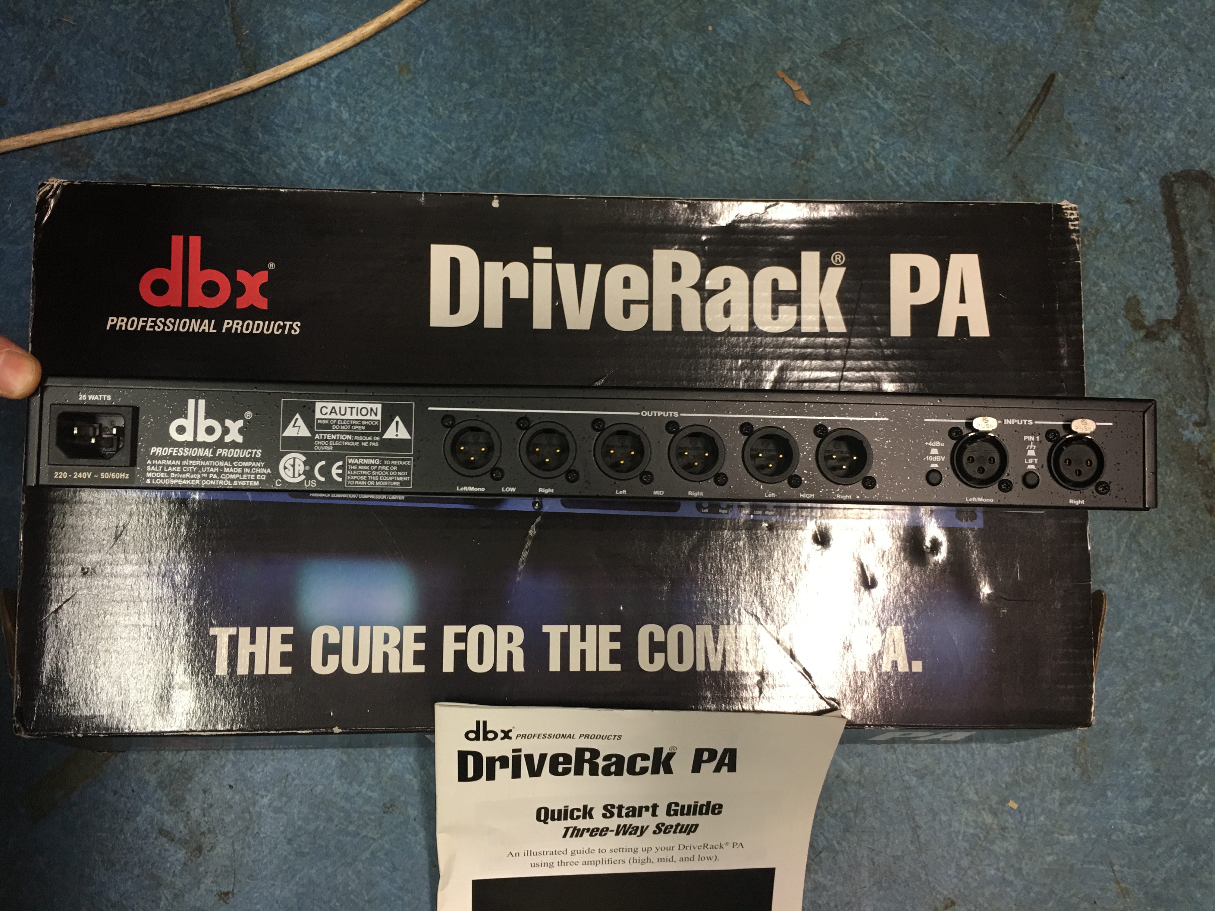 Процессор dbx driverack pa обзор