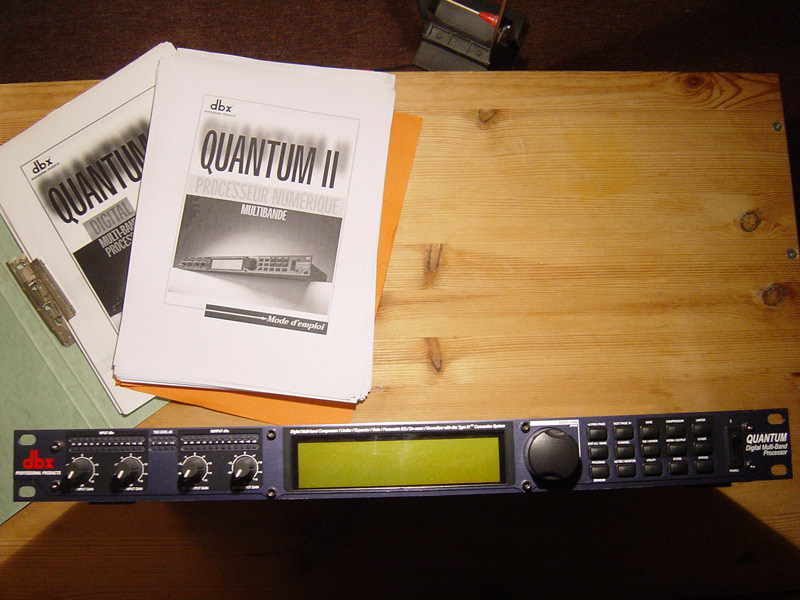Photo dbx Quantum II dbx Quantum II (59173) (170720) Audiofanzine