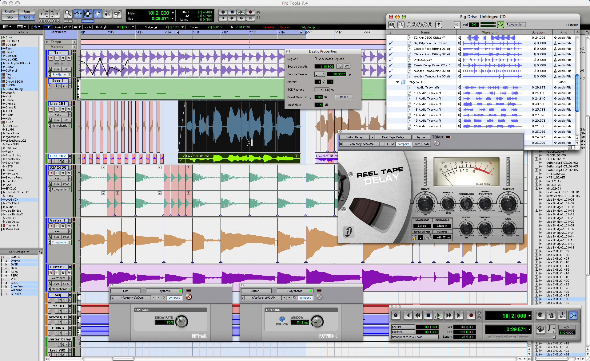 pro tools 7.3 cs version