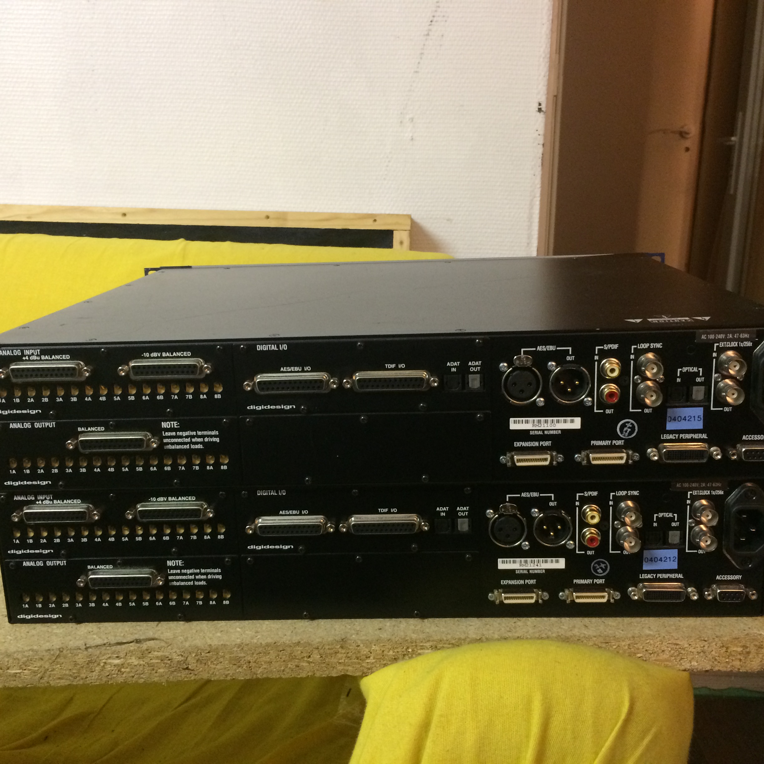 PROTOOLS HD2 PCIe + 192 IO + SYNC HD Digidesign Audiofanzine