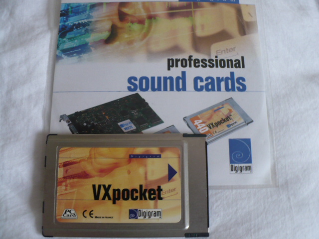 digigram vxpocket 440 laptop card in linux mixer
