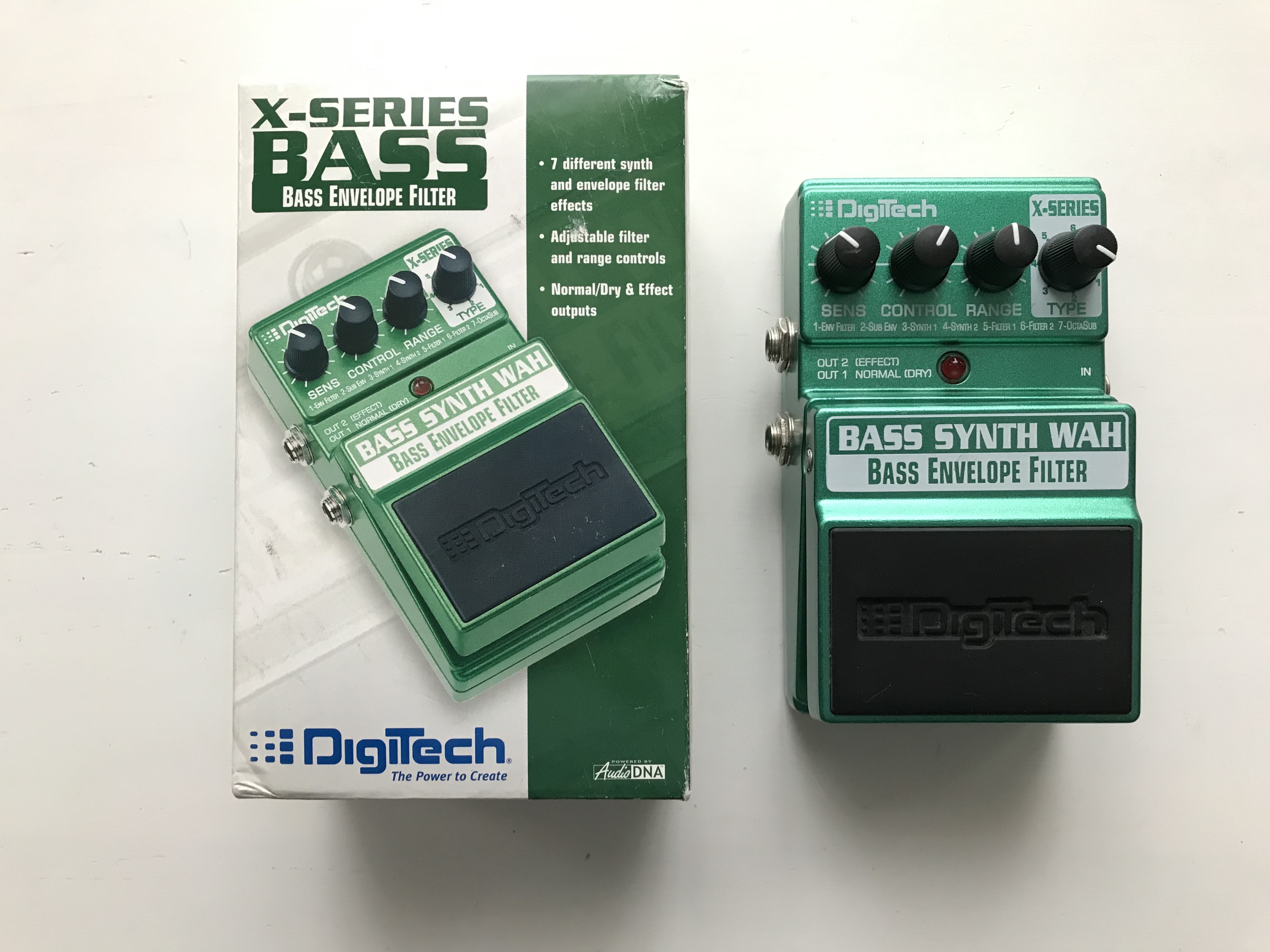 Pédale Digitech Bass Synth Wah (RhôneAlpes) Audiofanzine