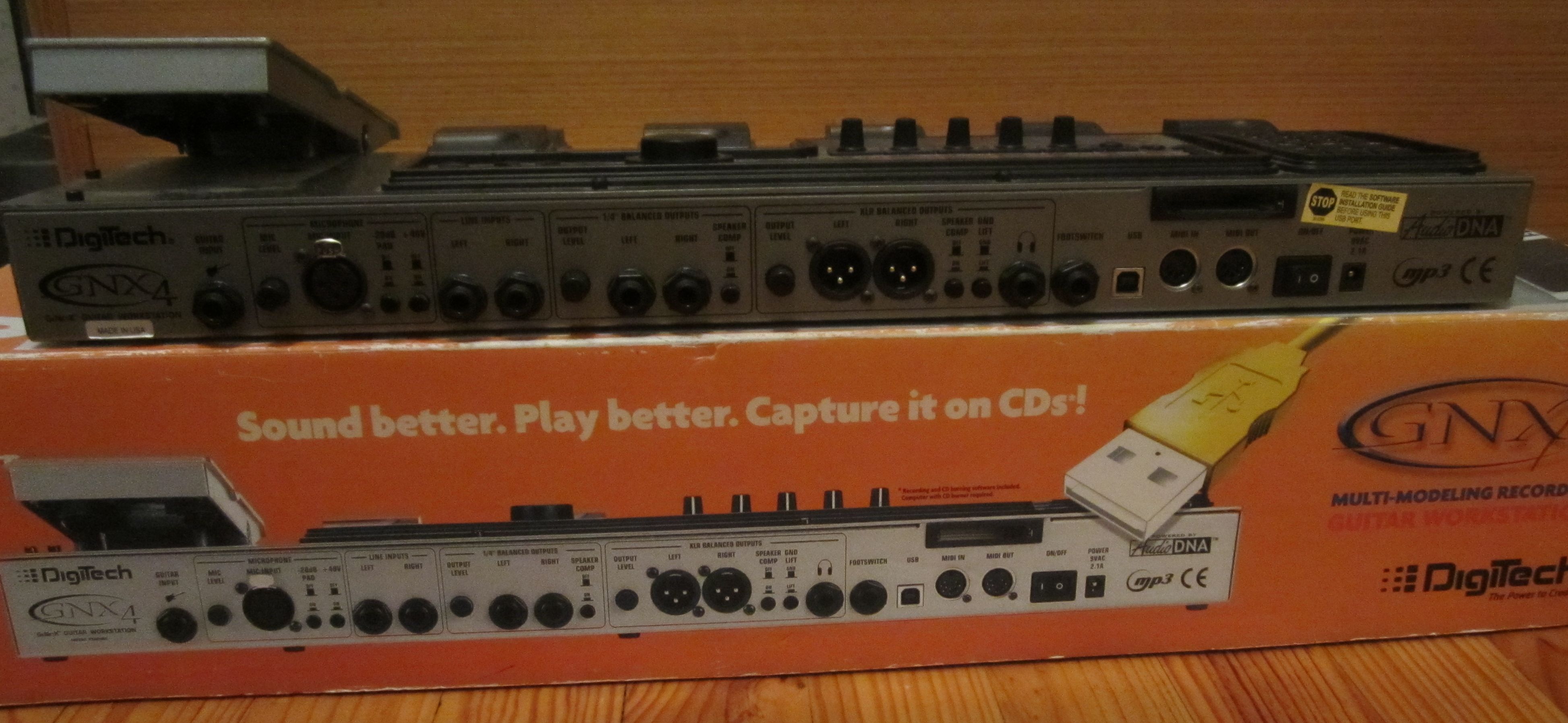 Photo DigiTech GNX4 DigiTech GNX4 Guitar Work Station (469730