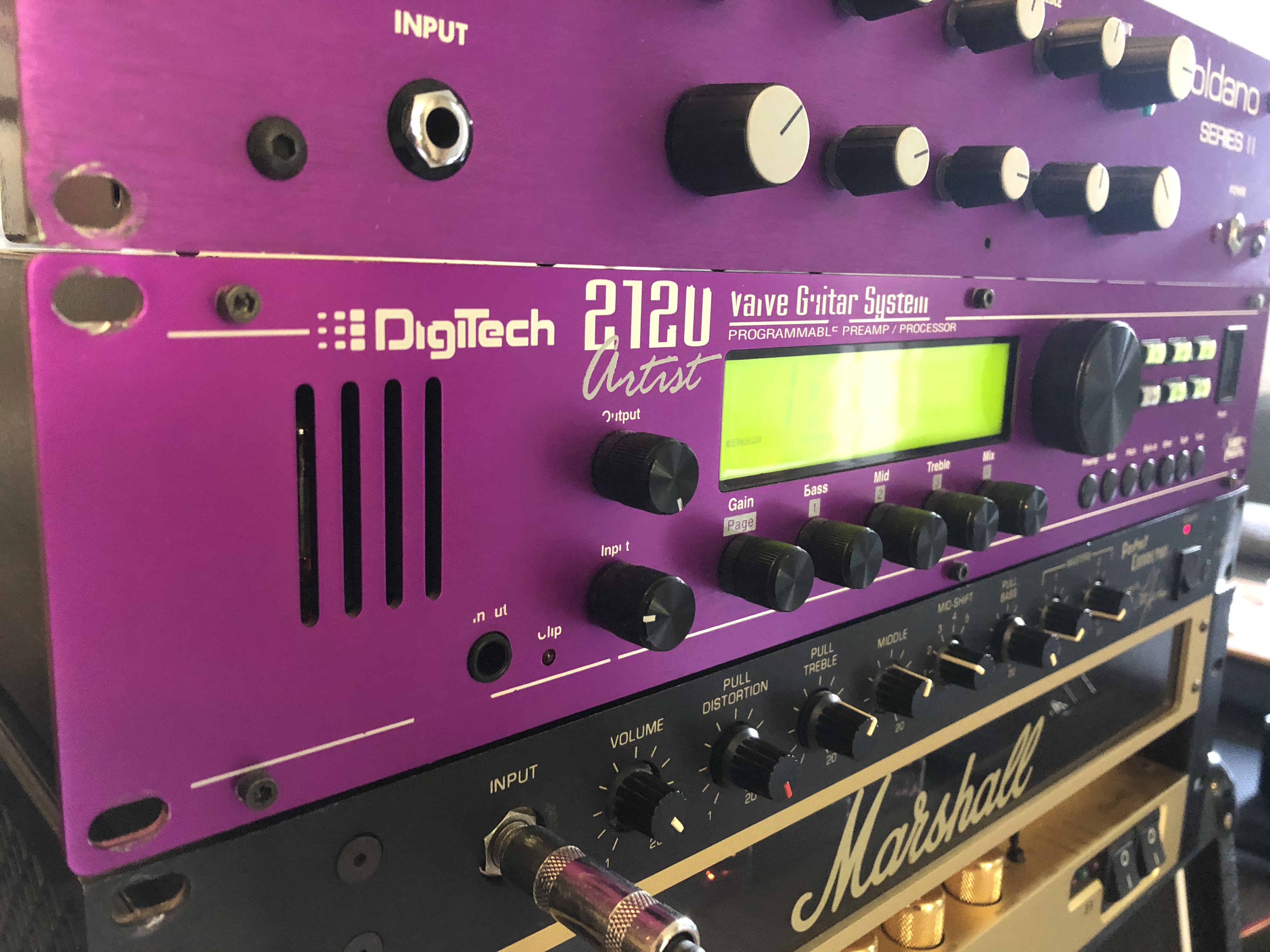 楽器DigiTech GSP2120 2Uラックシステム - エフェクター