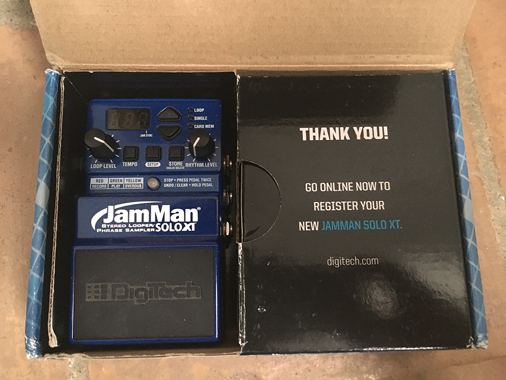 JamMan Solo XT DigiTech JamMan Solo XT Audiofanzine