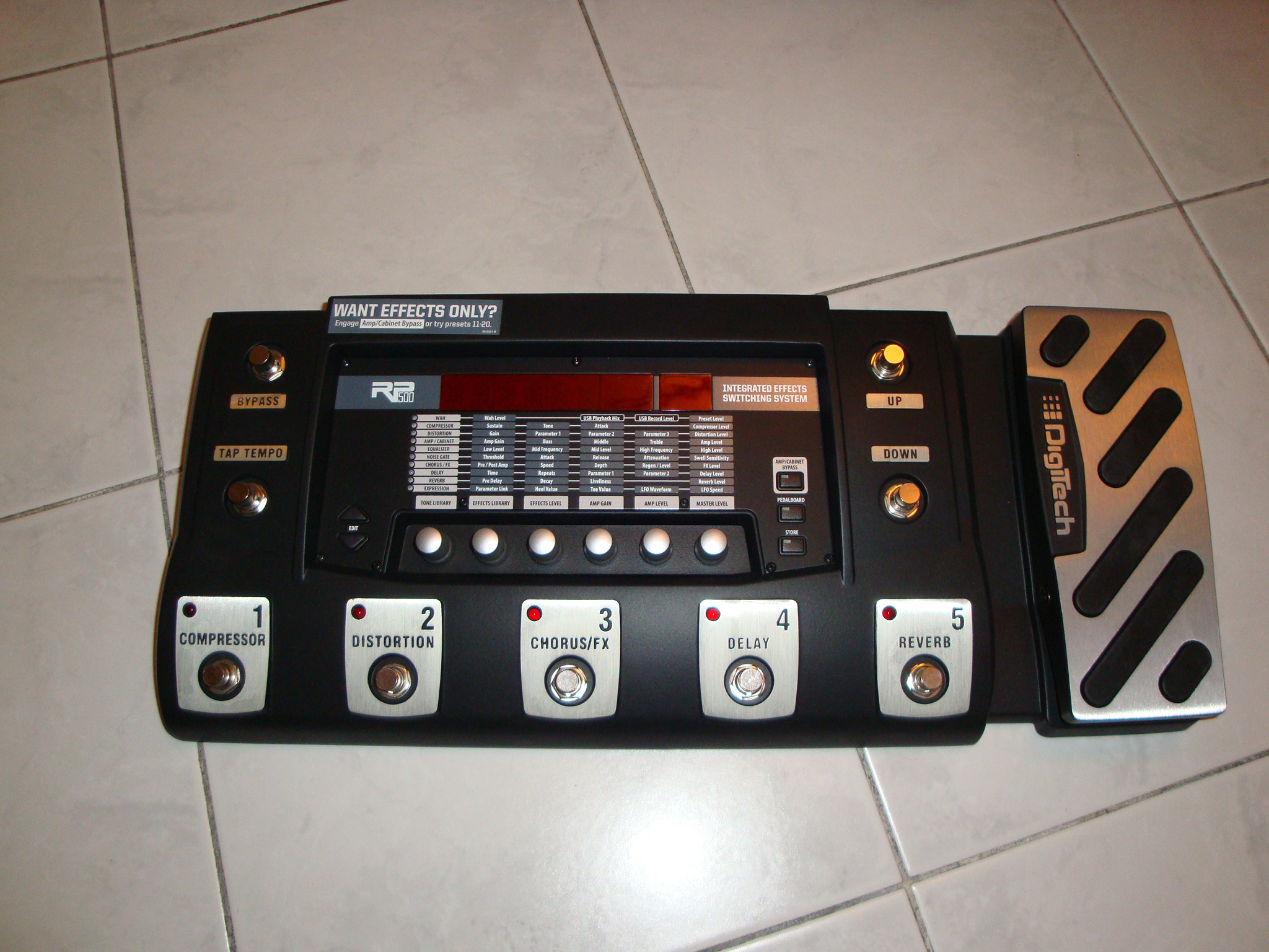 Photo DigiTech RP500 DigiTech RP500 (11893) (740547) Audiofanzine