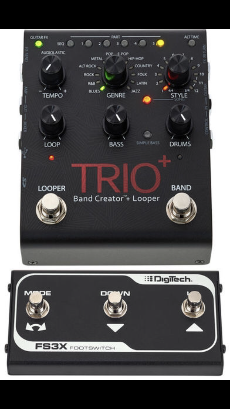 Digitech Trio Band Creator Looper Audiofanzine