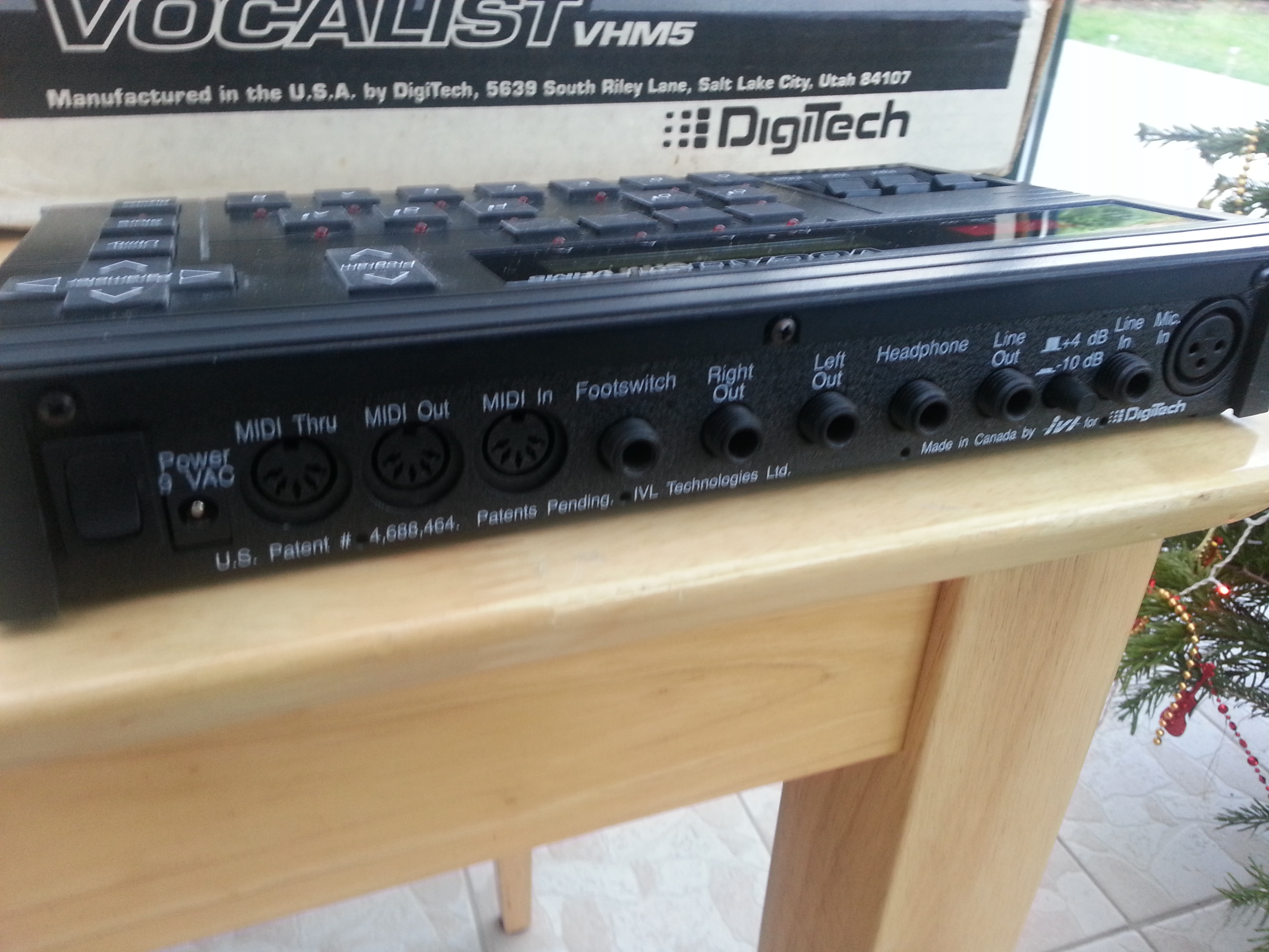 Вокальный процессор digitech vocalist vhm5 обзор