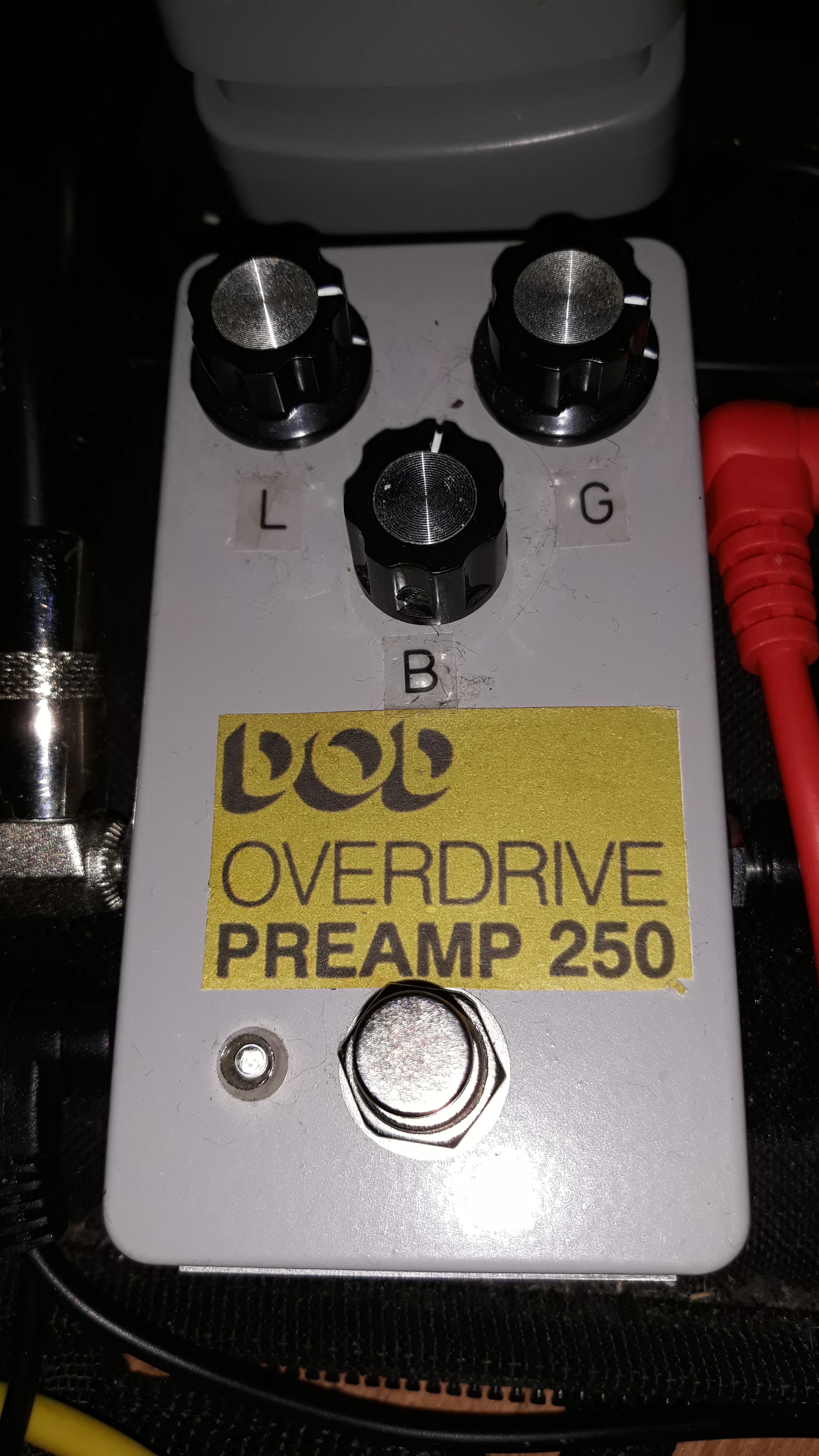 Dod 250 overdrive схема