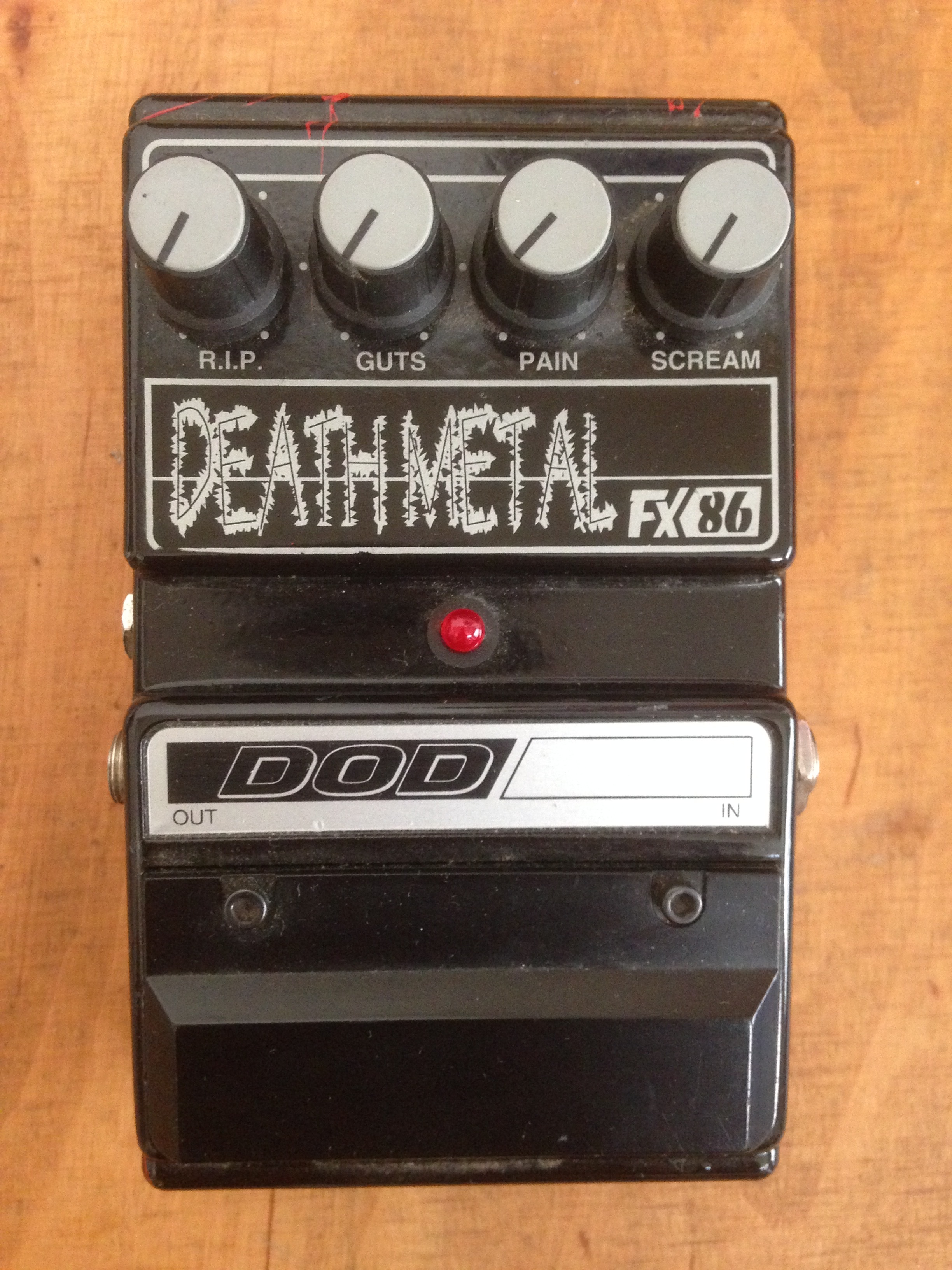 楽器・機材 ＤＯＤ ＦＸ８６Ｂ Ｄｅａｔｈ ｍｅｔａｌ | artsiona.com