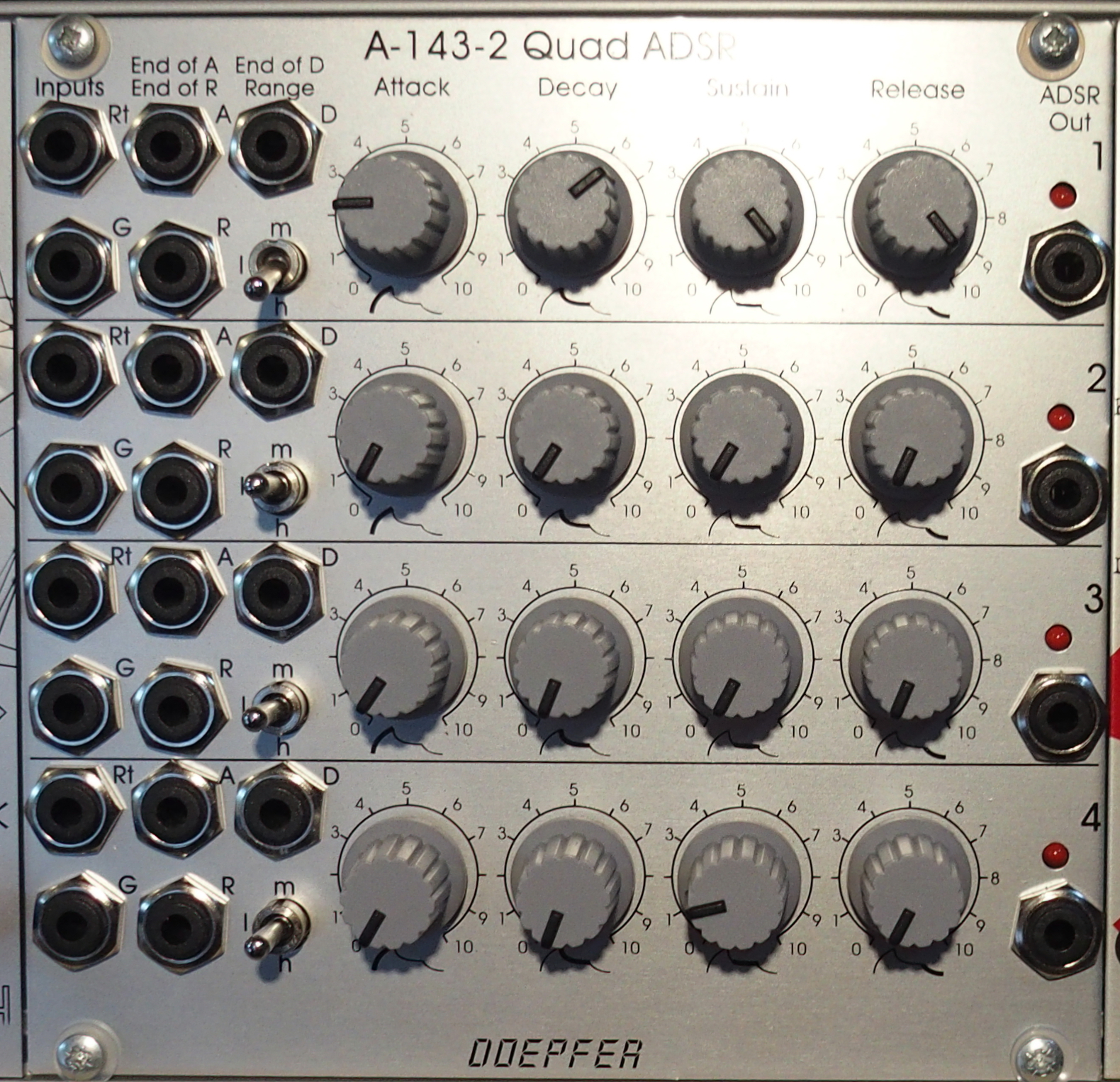 値下げ中 doepfer A-140-2 v デュアルadsr モジュラーシンセ | w.ouni.org