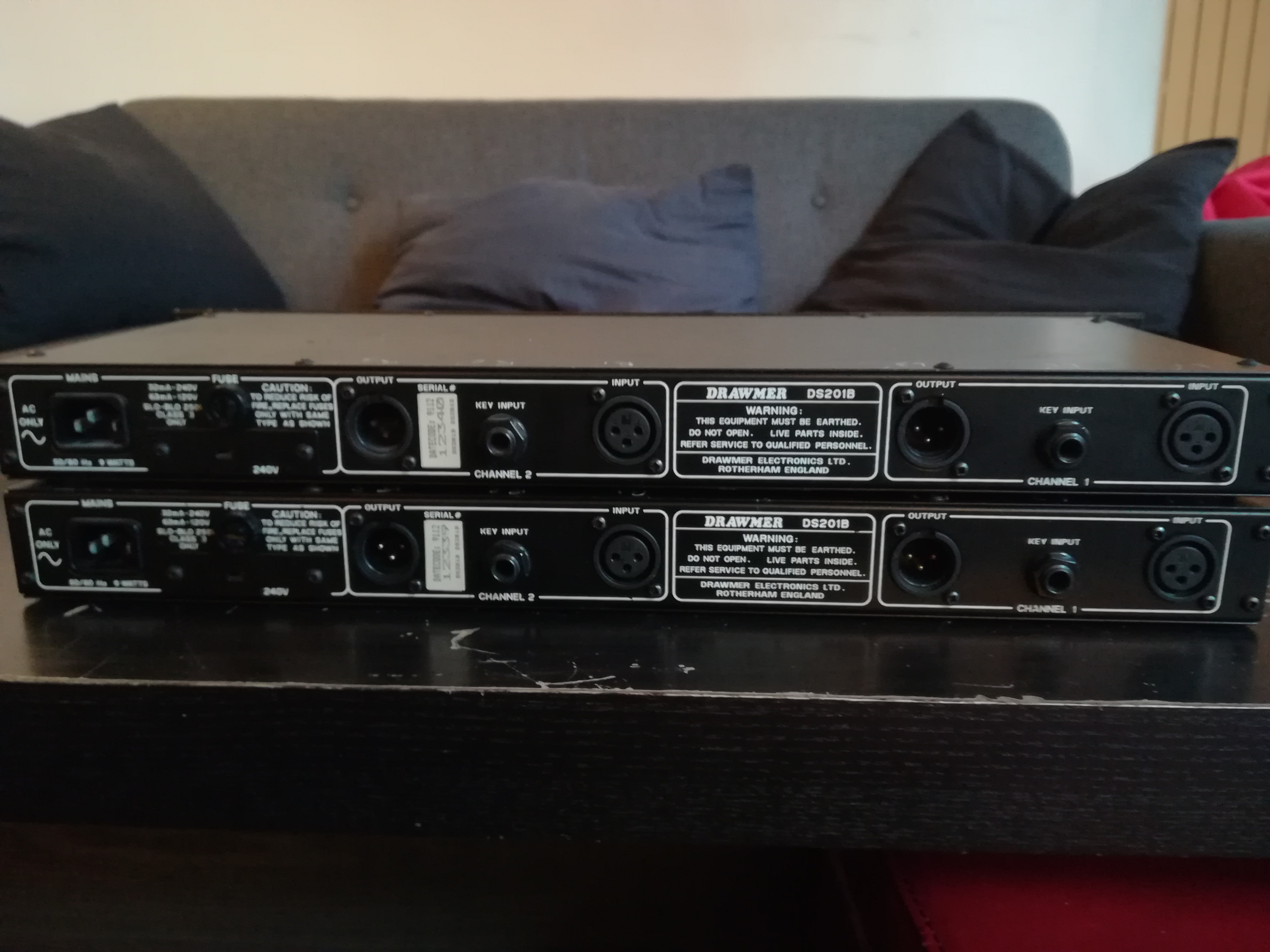 DS201 DUAL NOISE GATE Drawmer DS201 Dual Noise Gate Audiofanzine