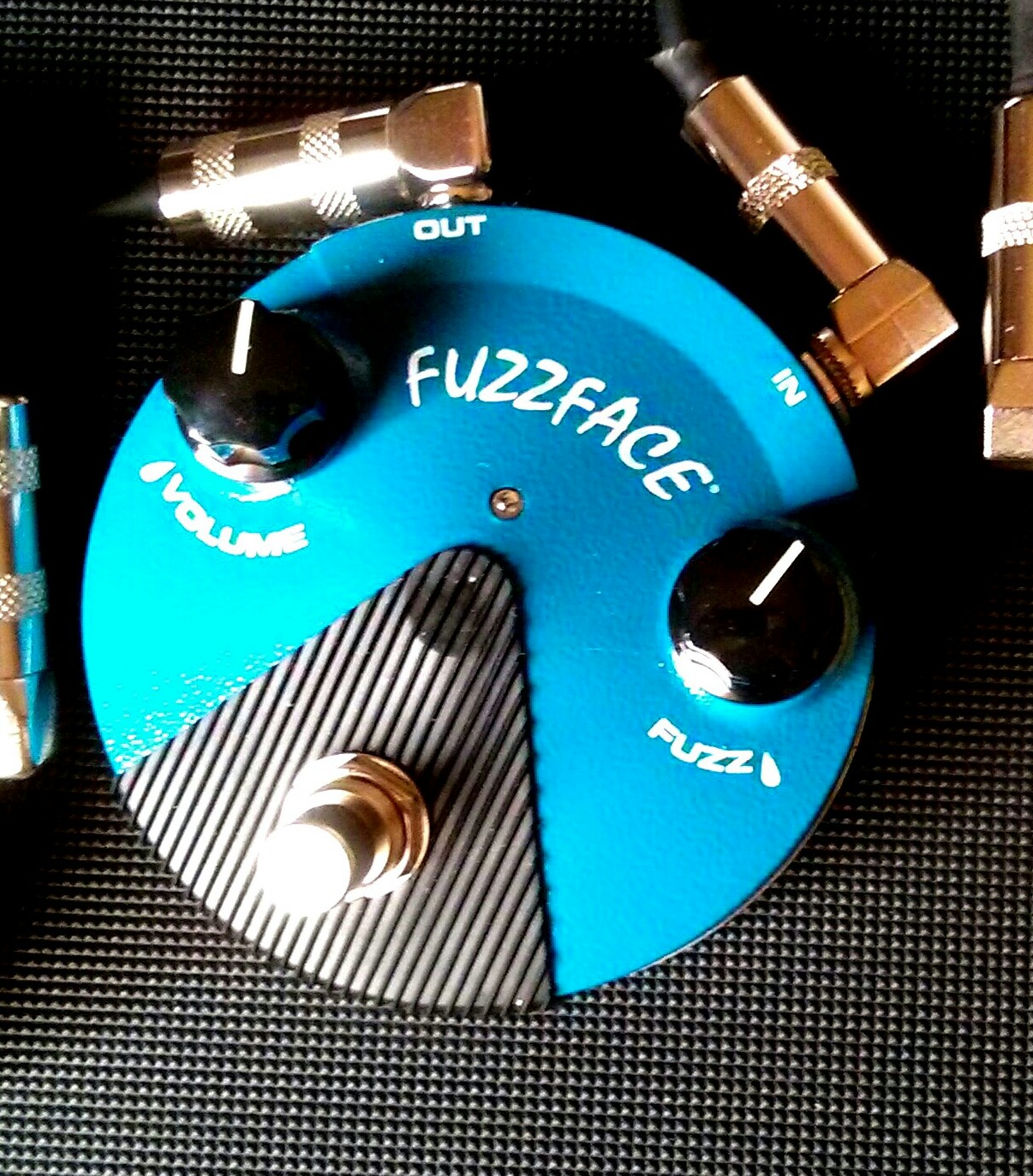 Photo Dunlop FFM1 Fuzz Face Mini Silicon : Dunlop FFM1 Fuzz Face Mini