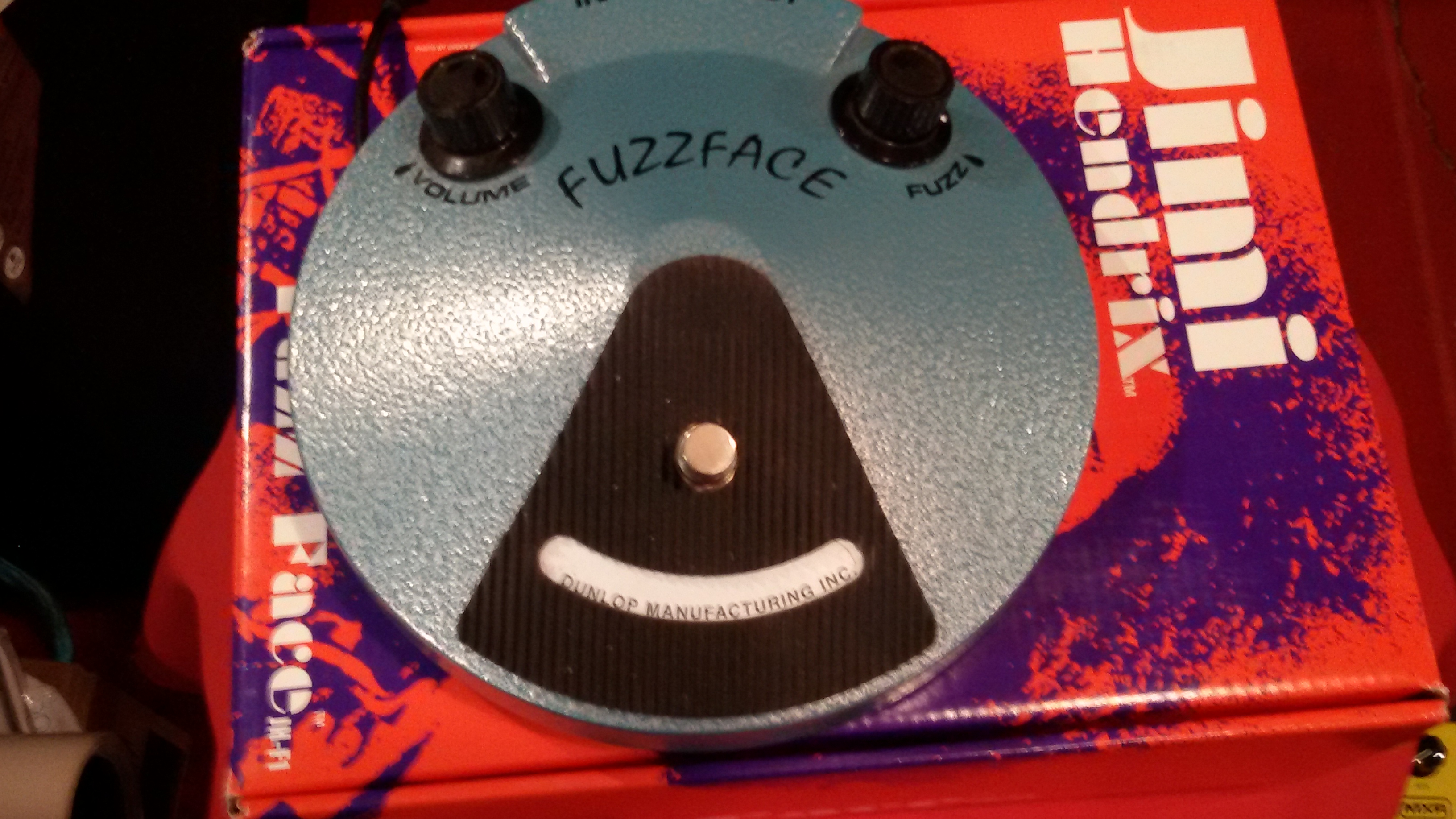 Dunlop JHF1 Jimi Hendrix Fuzz Face image (#1165578) - Audiofanzine