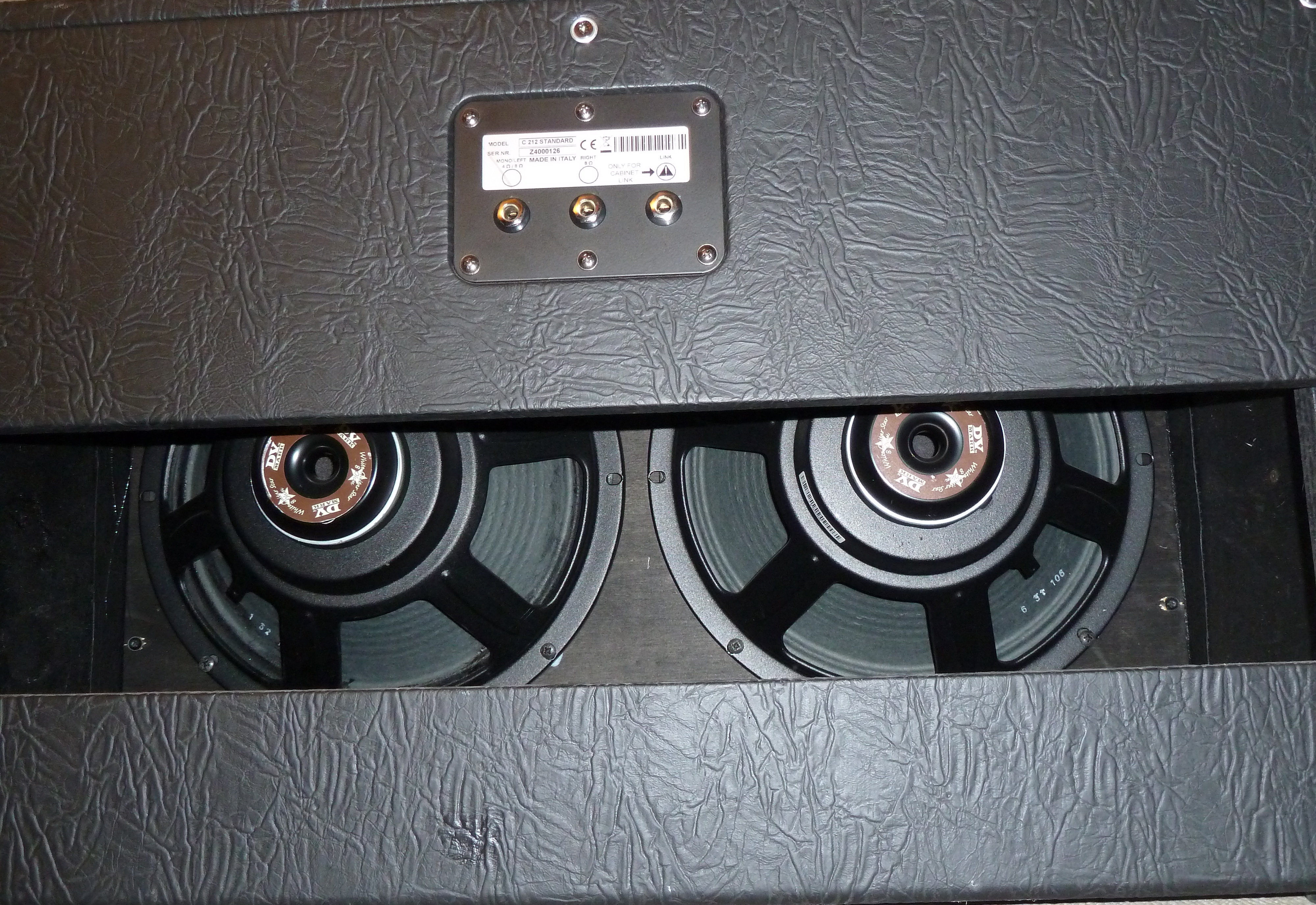 dv mark 2x12 cabinet