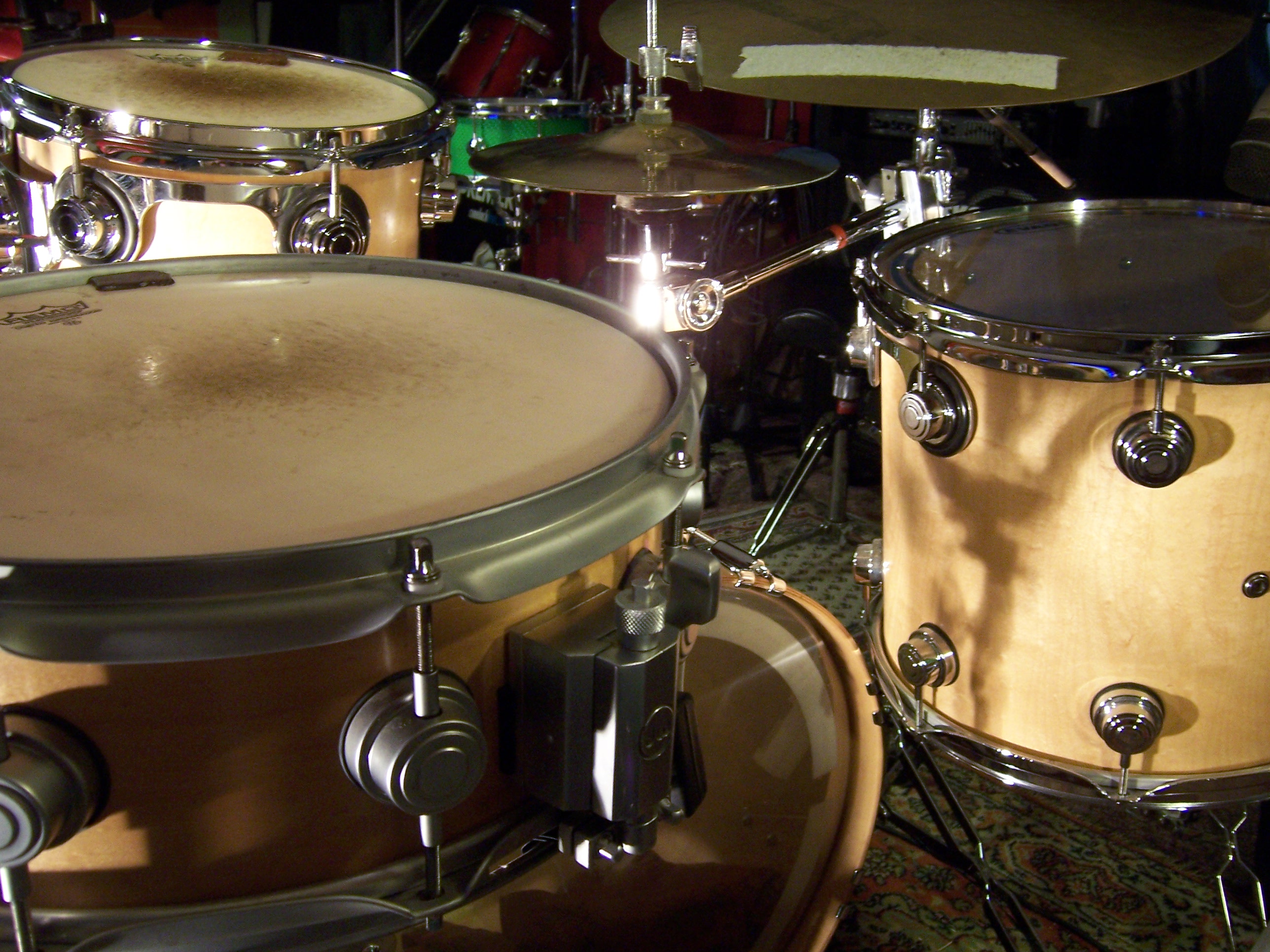 Photo DW Drums Collector's Serie Ebony satin oil finish DW collector