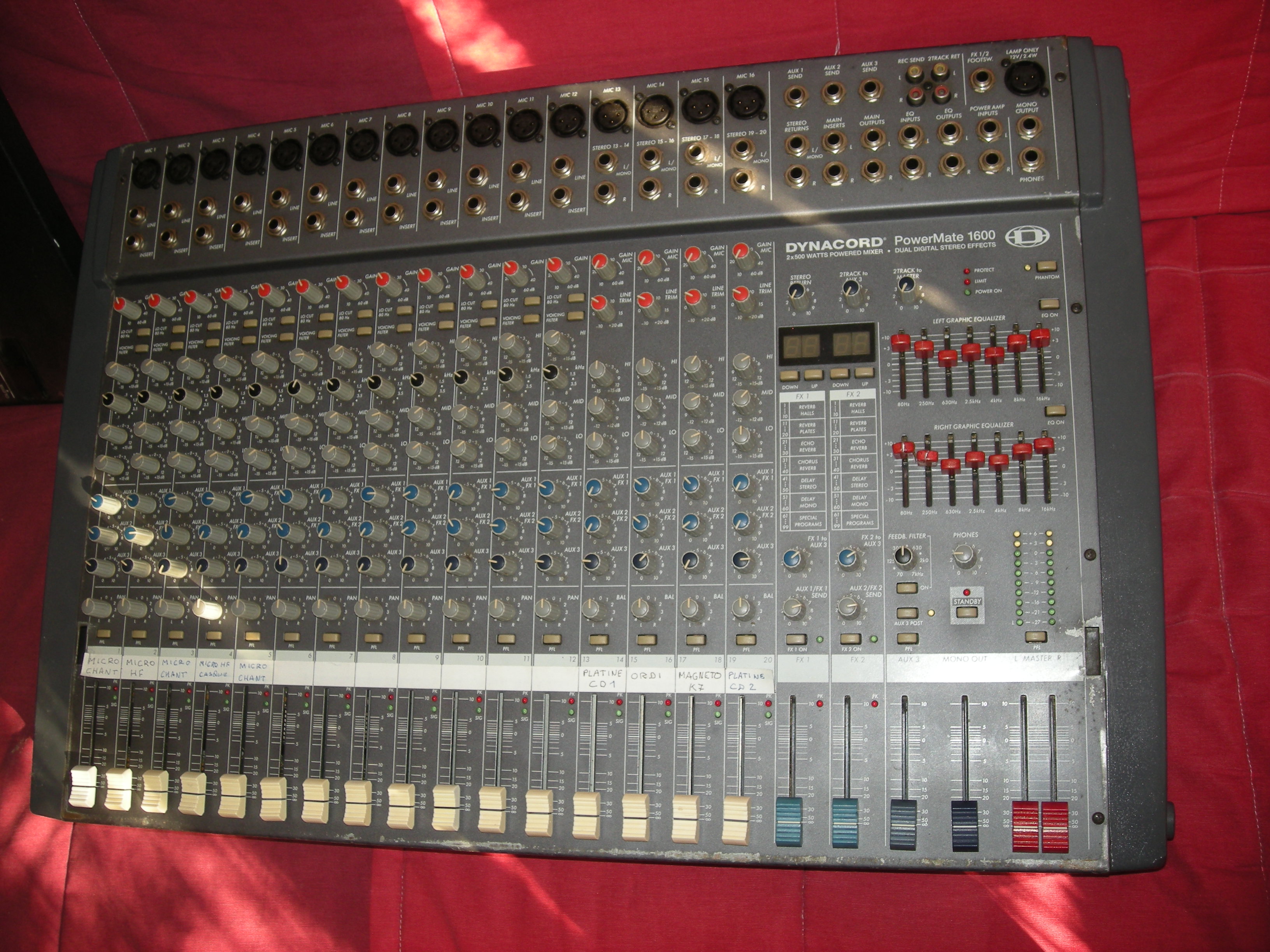 Photo Dynacord PowerMate 1600 Dynacord PowerMate 1600 (61916