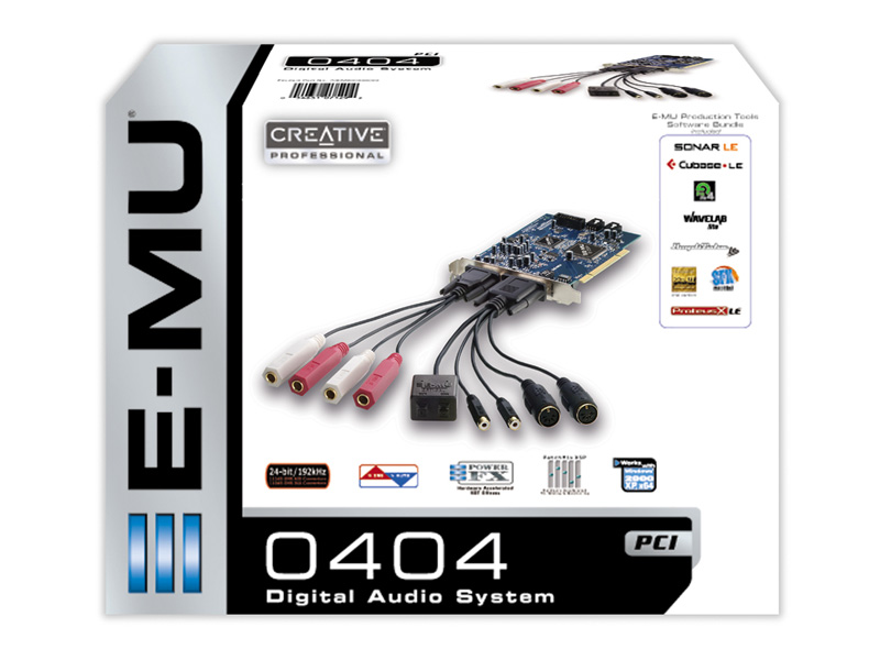 Creative Emu 0404 Driver For Mac